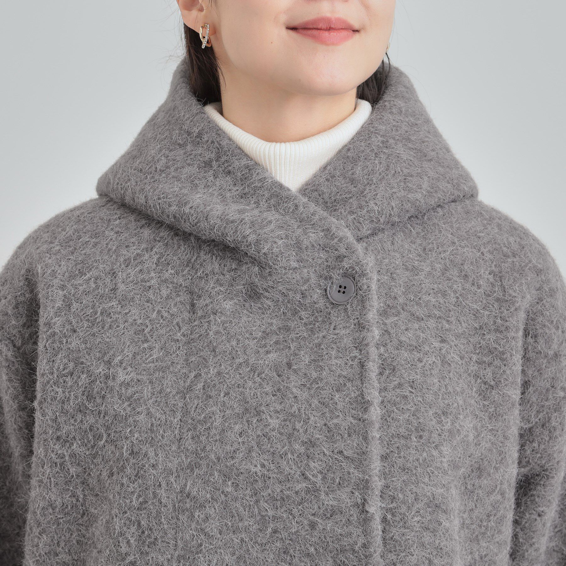 SHOO･LA･RUE「スライバーフーディーコート」|その他|