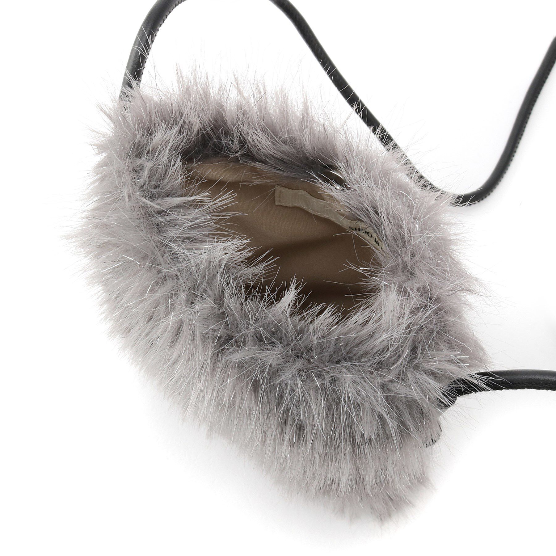 SHOO･LA･RUE「ラメ入りファーが目を惹く ミニショルダーバッグ」|ショルダー・メッセンジャー|