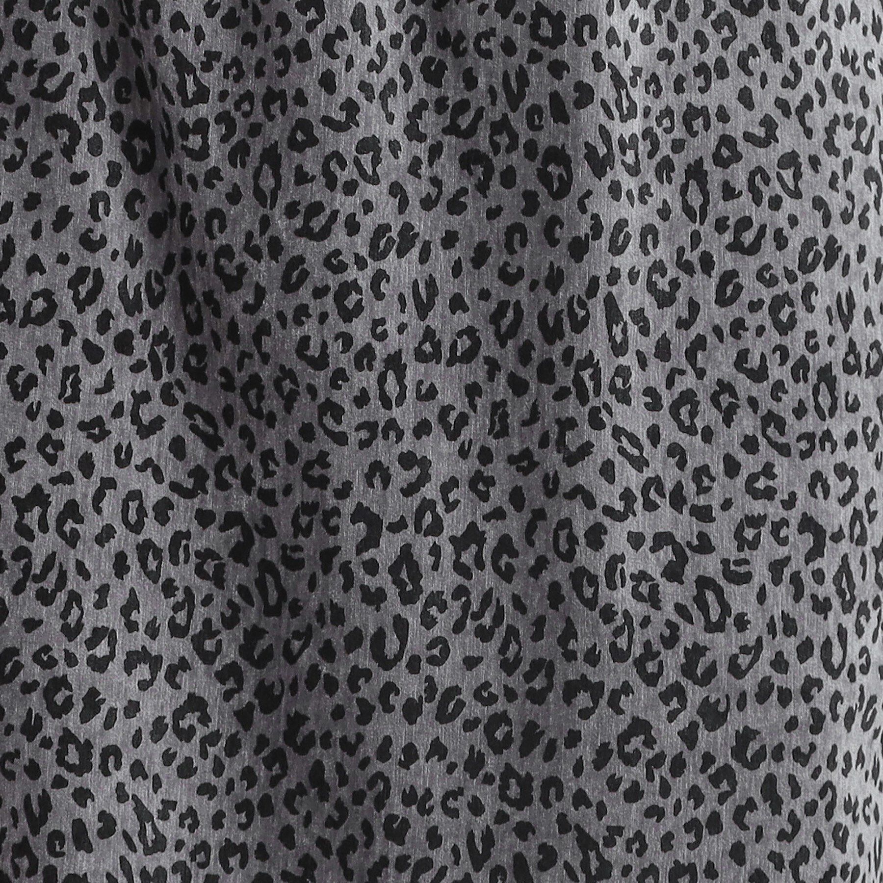 SHOO･LA･RUE「【あったか】両面起毛 ベロアレオパード柄スカート」|スカート|