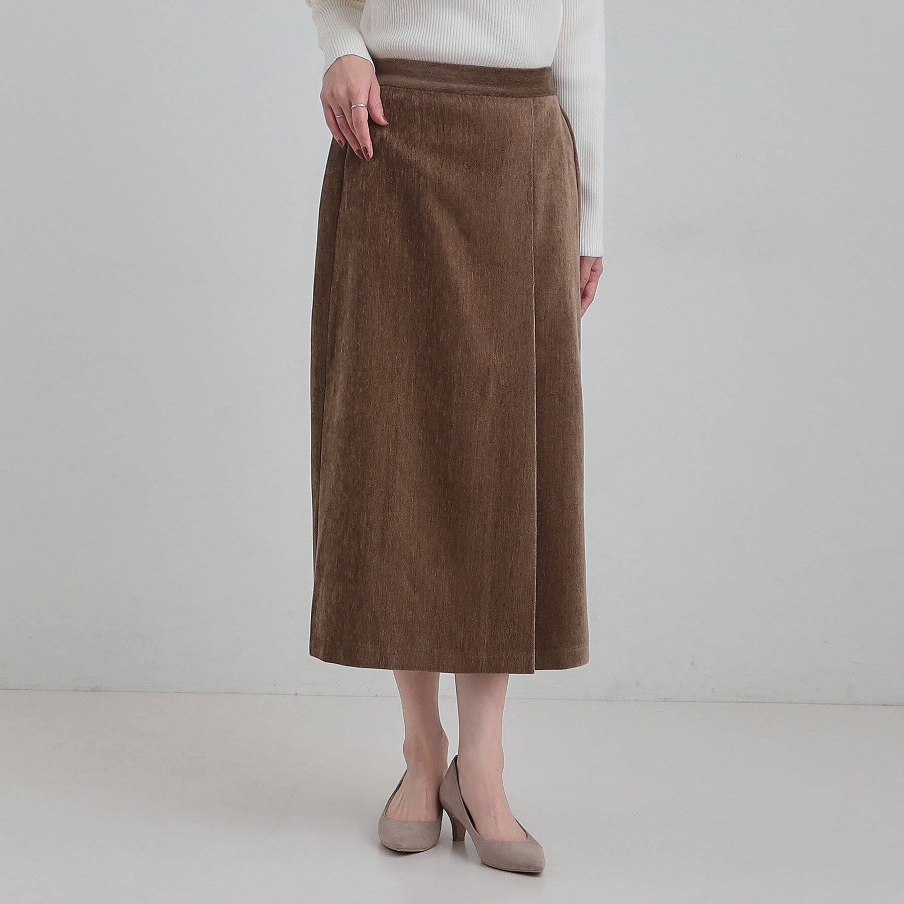 SHOO･LA･RUE「モール風ナロースカート」|スカート|