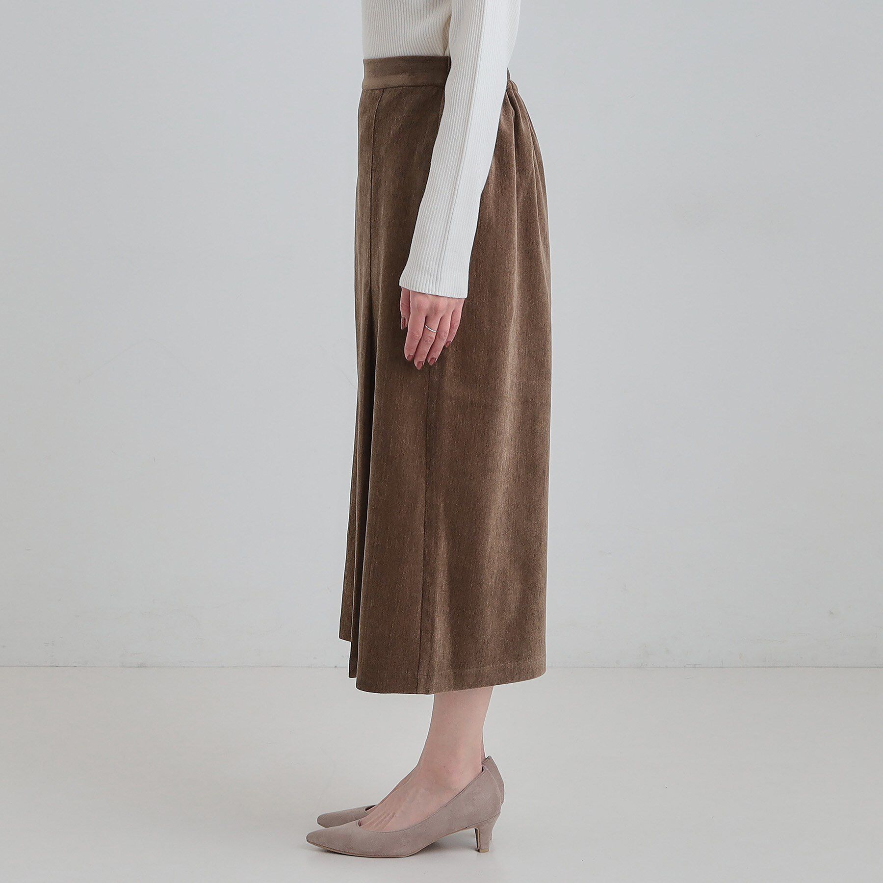 SHOO･LA･RUE「モール風ナロースカート」|スカート|