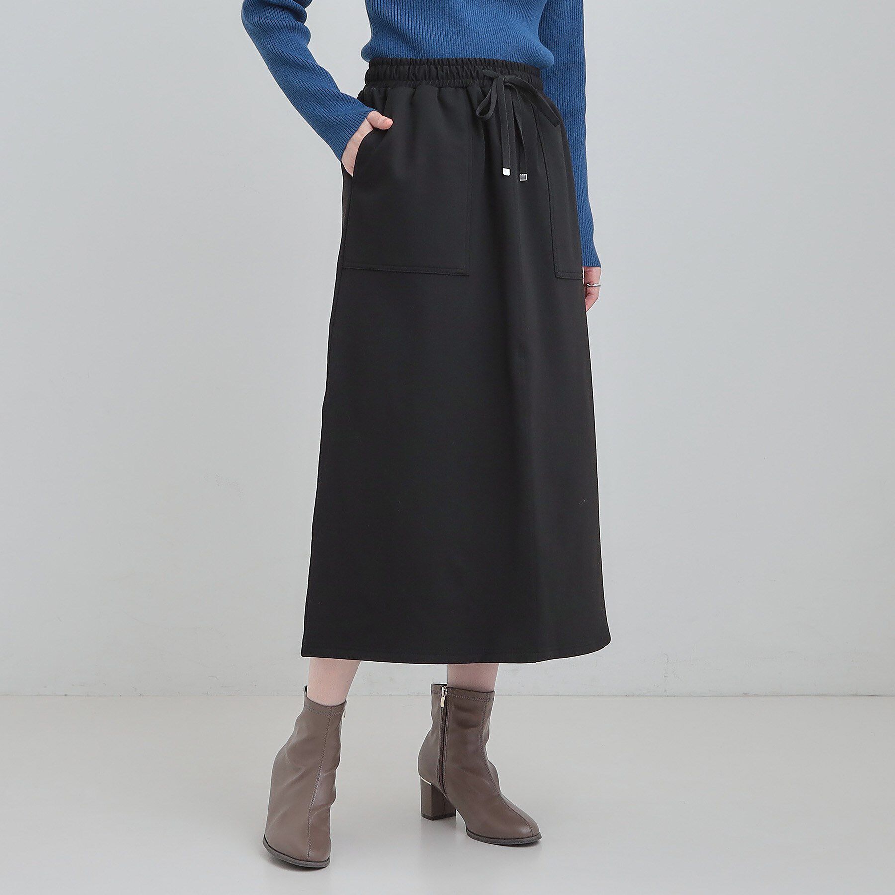 SHOO･LA･RUE「【あったか】ベイカー風スカート」|スカート|