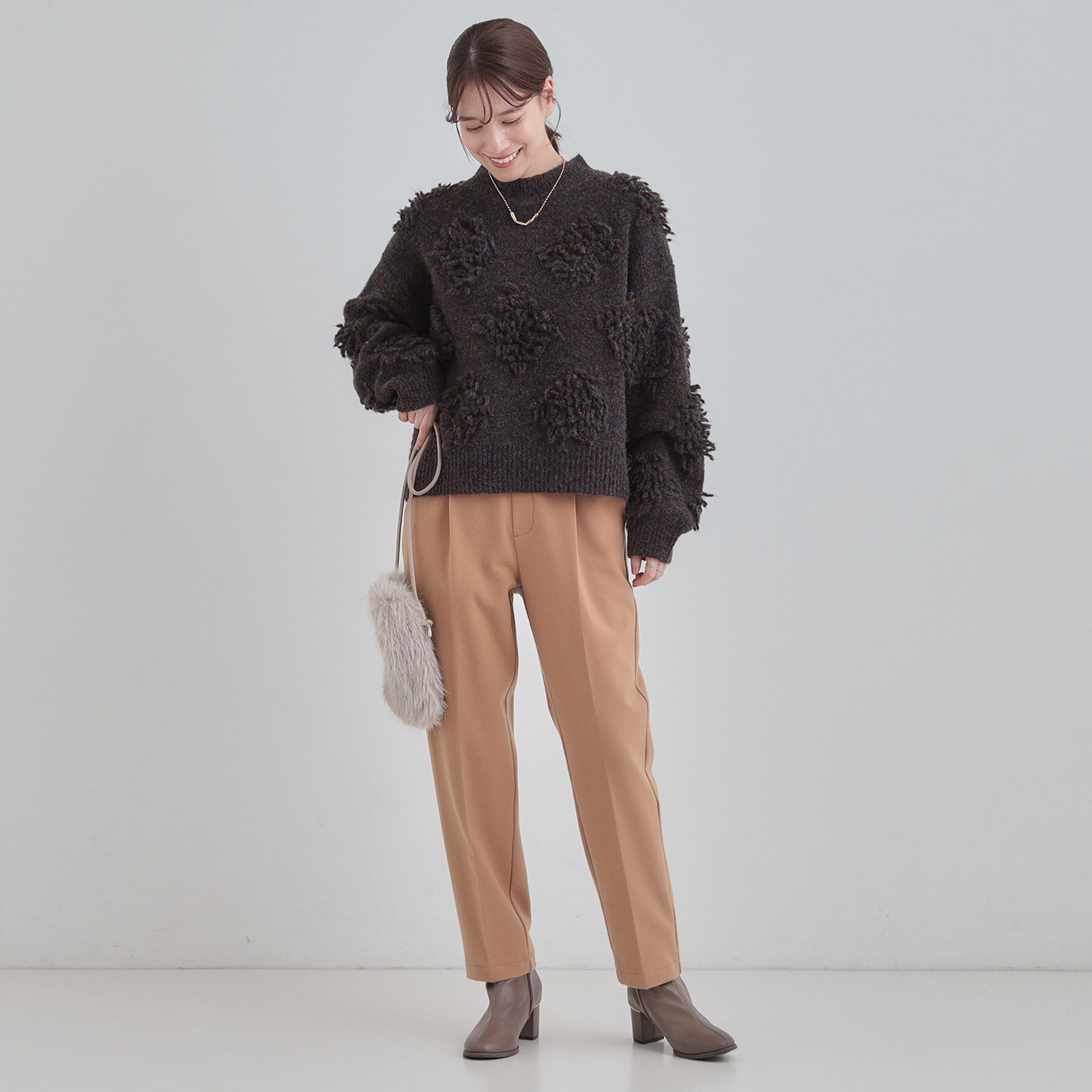 SHOO･LA･RUE「ループデザインニット」|ニット・セーター|