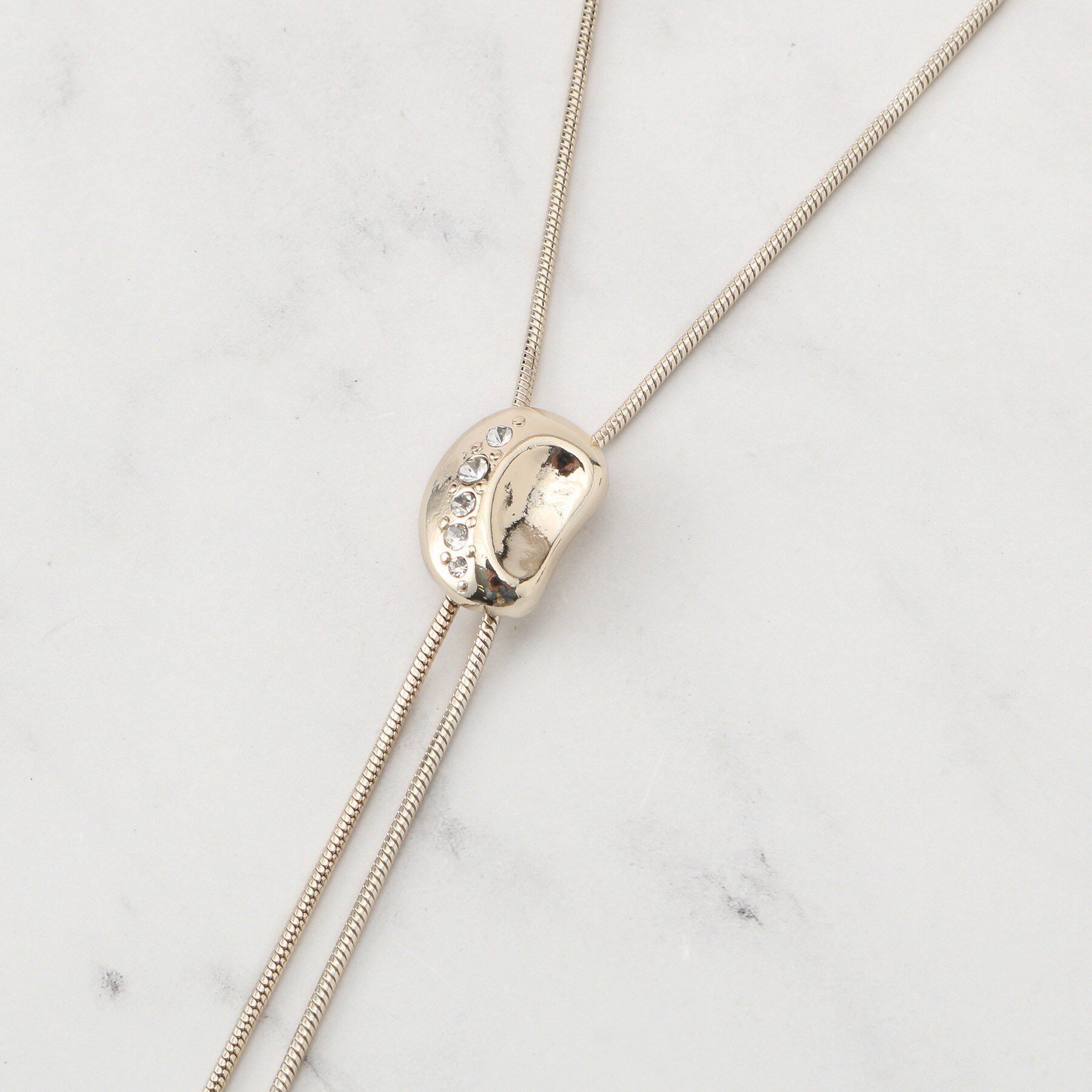 SHOO･LA･RUE「ビーンズキラキラネックレス」|ネックレス|