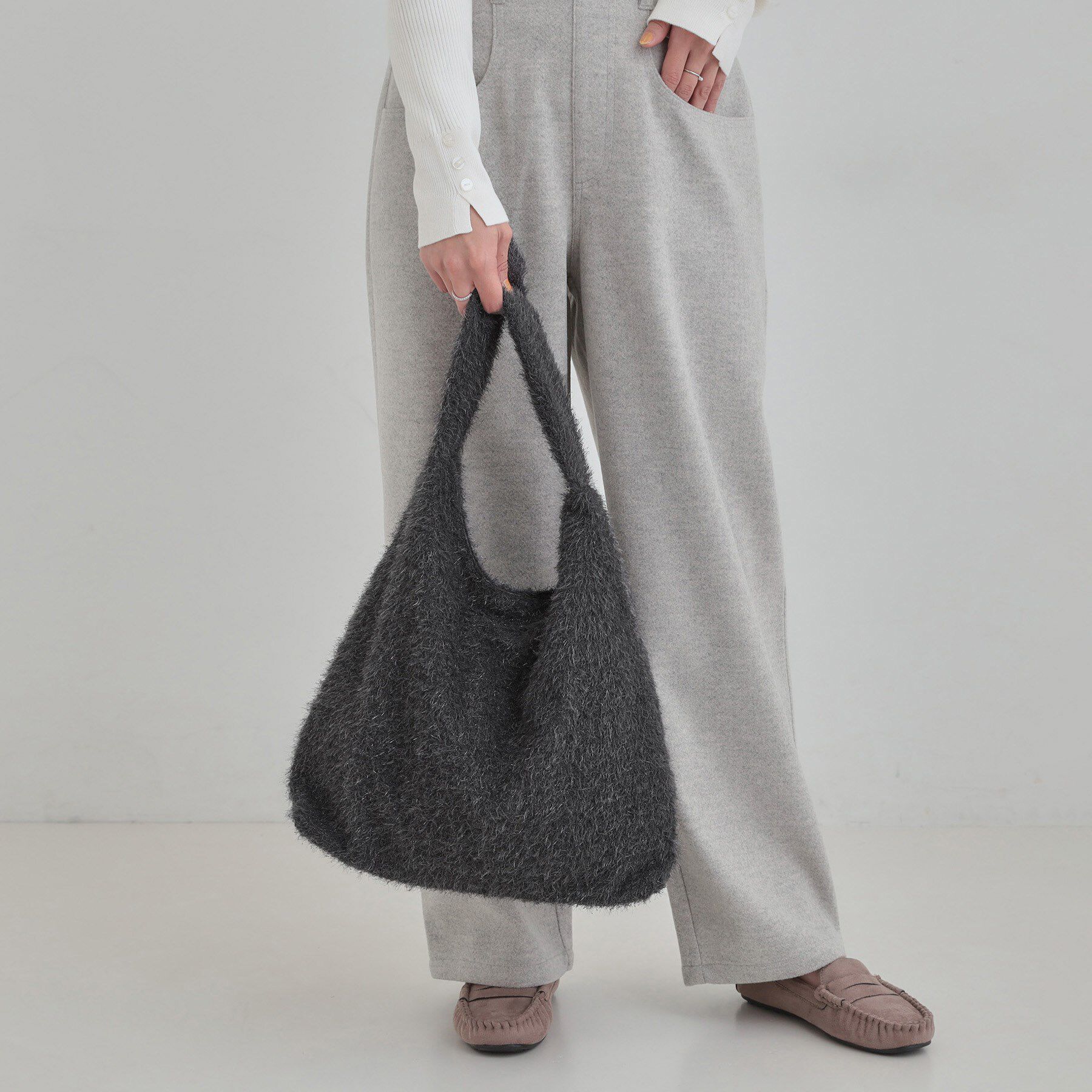 SHOO･LA･RUE「ラメトートバッグ」|トートバッグ|