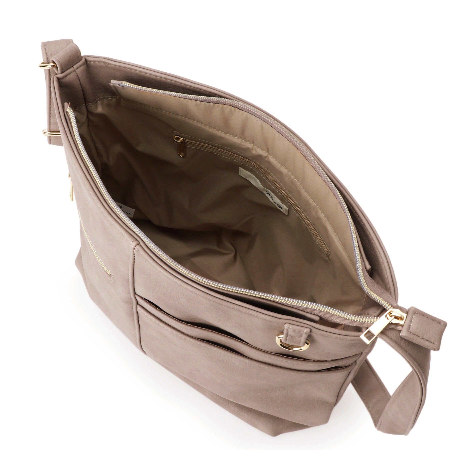 SHOO･LA･RUE「【8ポケット】フロント切り替えショルダーバッグ」|ショルダー・メッセンジャー|