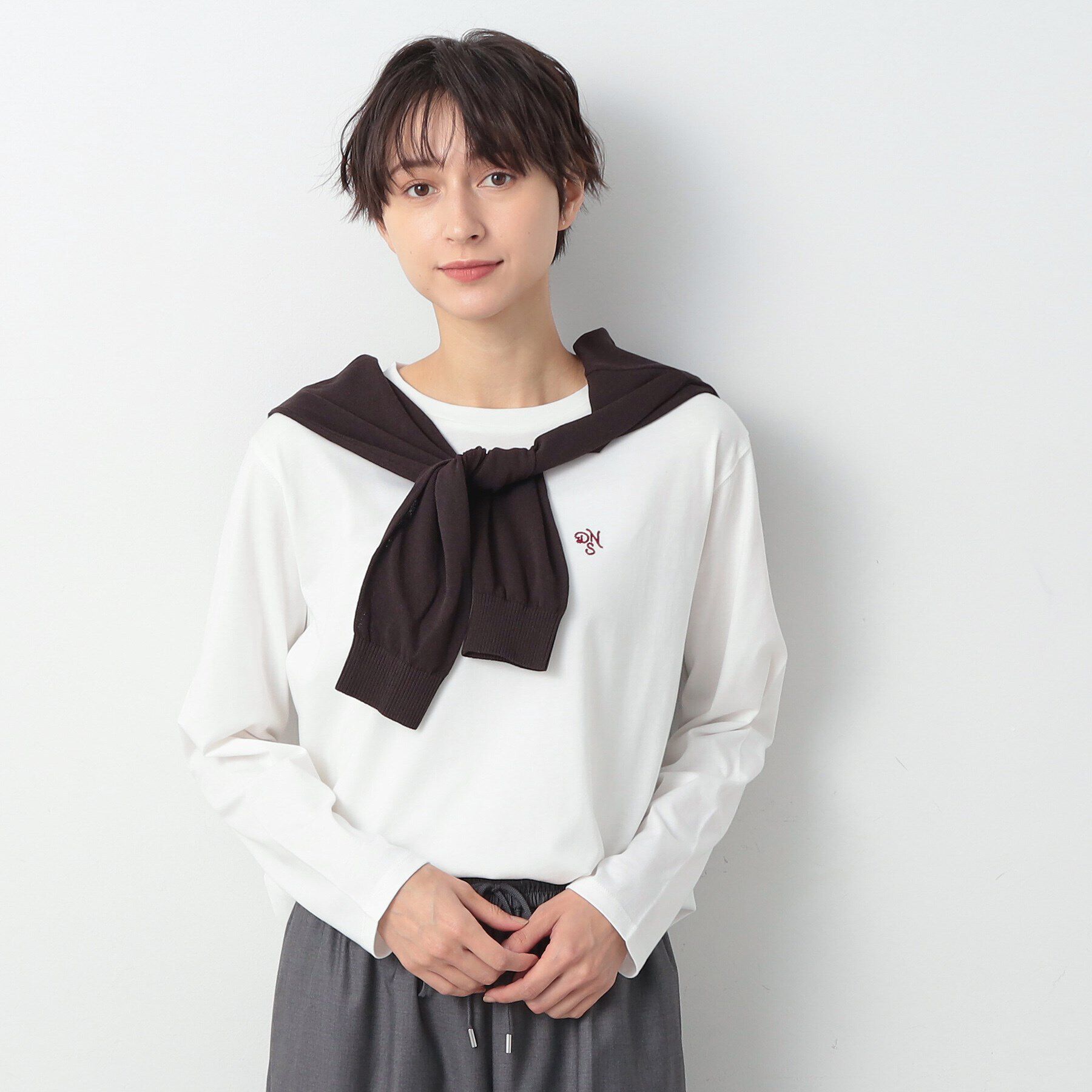 Dessin「【洗える】ロングスリーブTシャツ（XS～L）」|Tシャツ・カットソー|