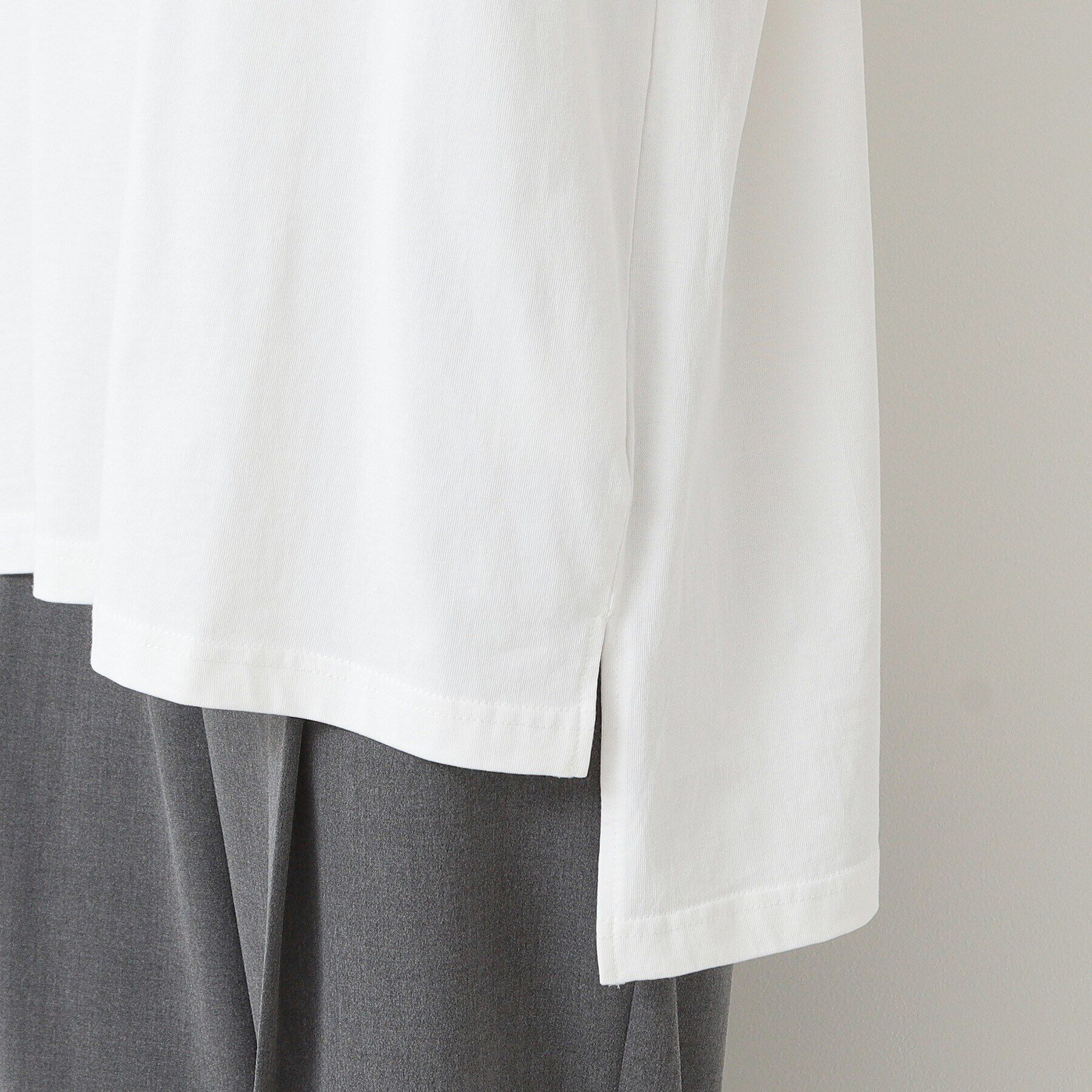 Dessin「【洗える】ロゴロングスリーブTシャツ」|Tシャツ・カットソー|