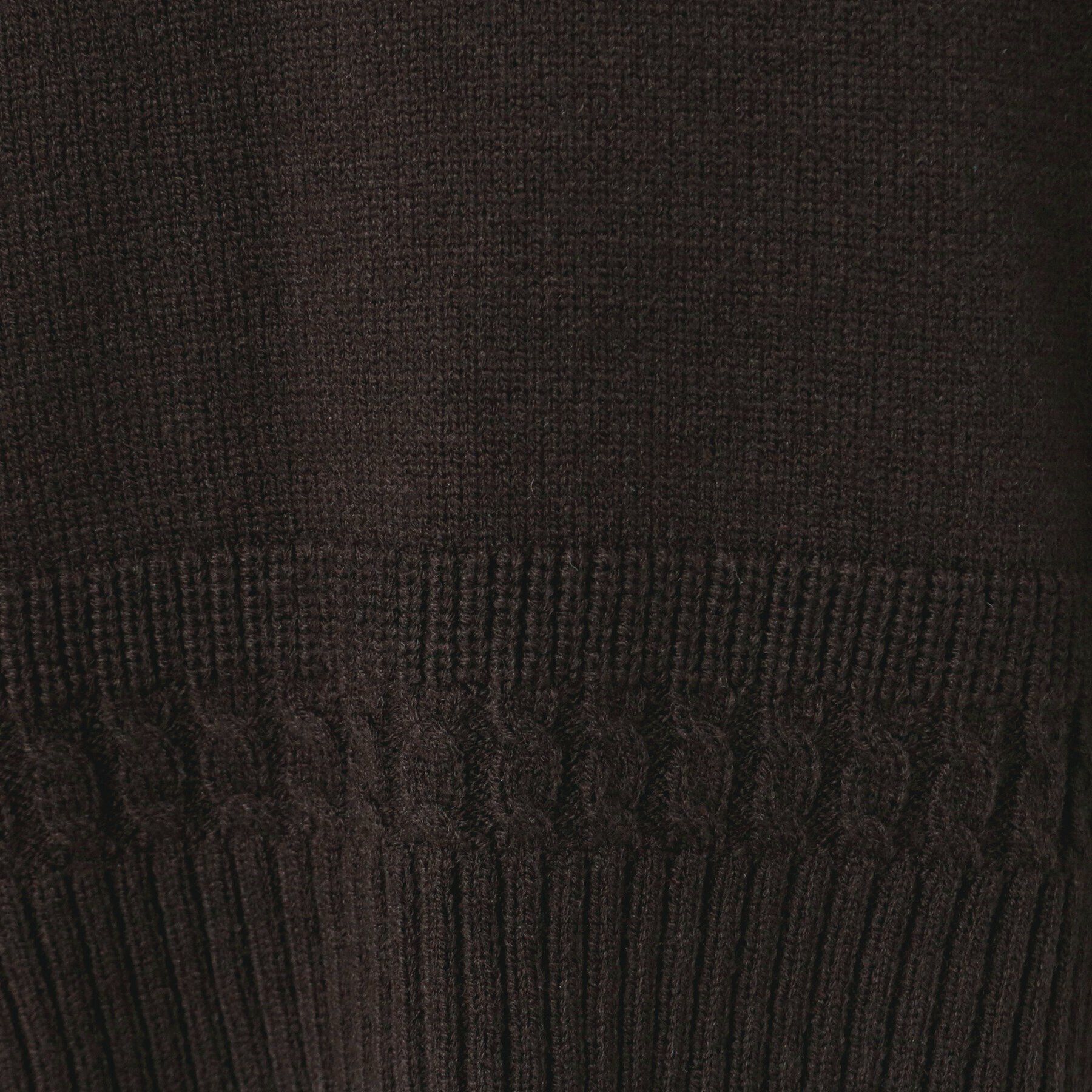 Dessin「【洗える】ハイネッククロップドニット（XS～L）」|ニット・セーター|