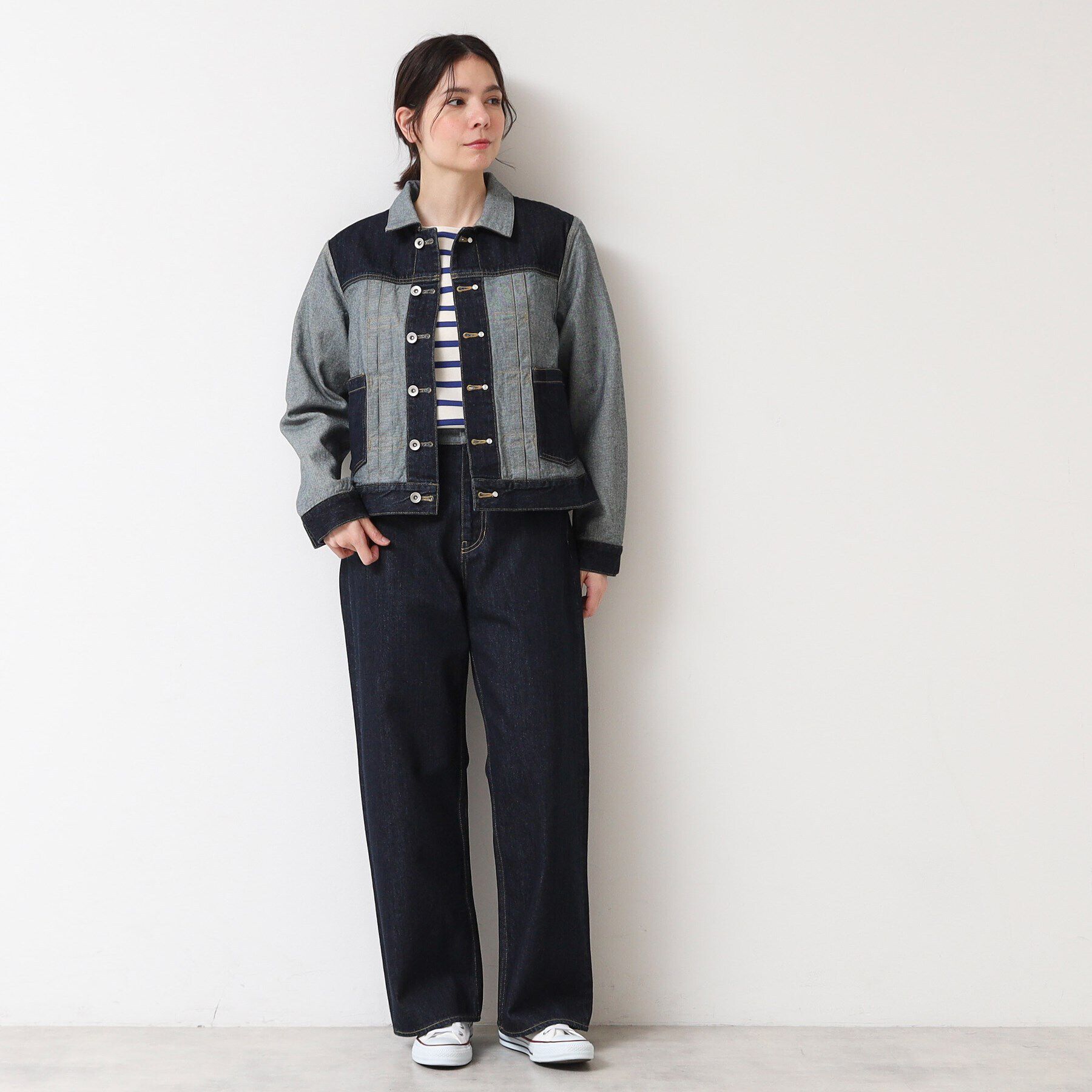 Dessin「【リバーシブル・ユニセックス】デニムジャケット」|デニムジャケット|