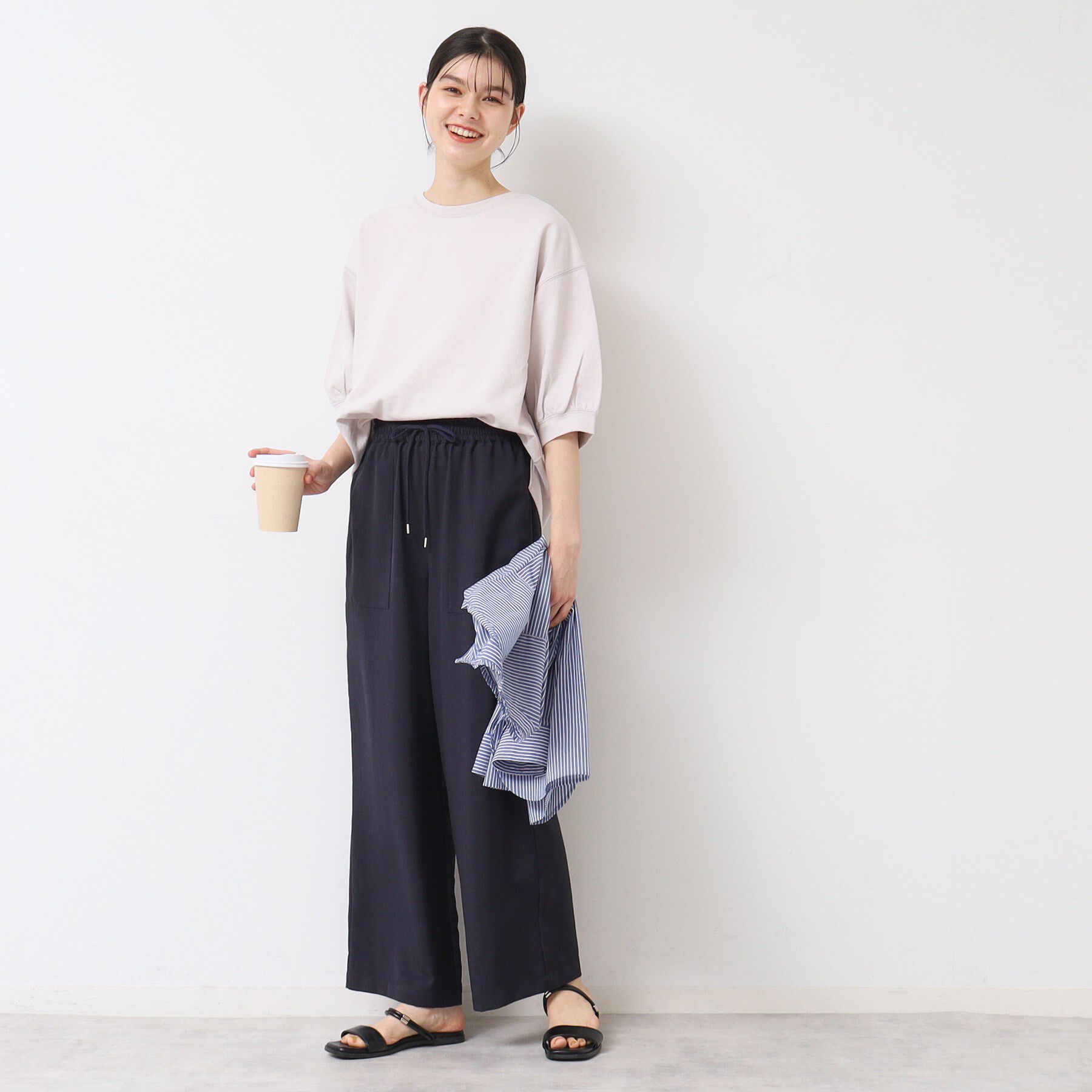 Dessin「【ウエストゴム】アウトポケット付きパンツ（XS～L）」|その他|