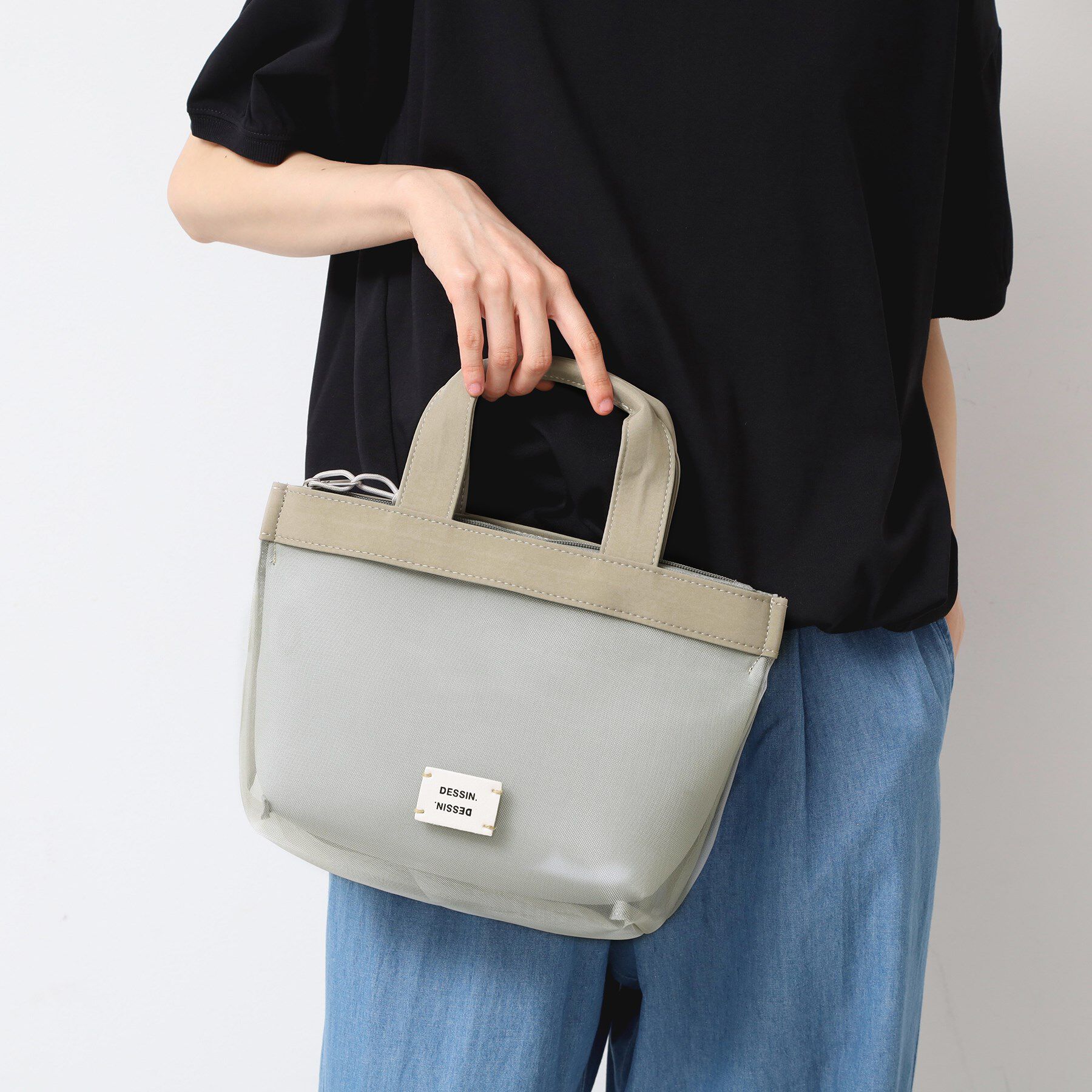 Dessin「メッシュネオプレンミニトート」|トートバッグ|