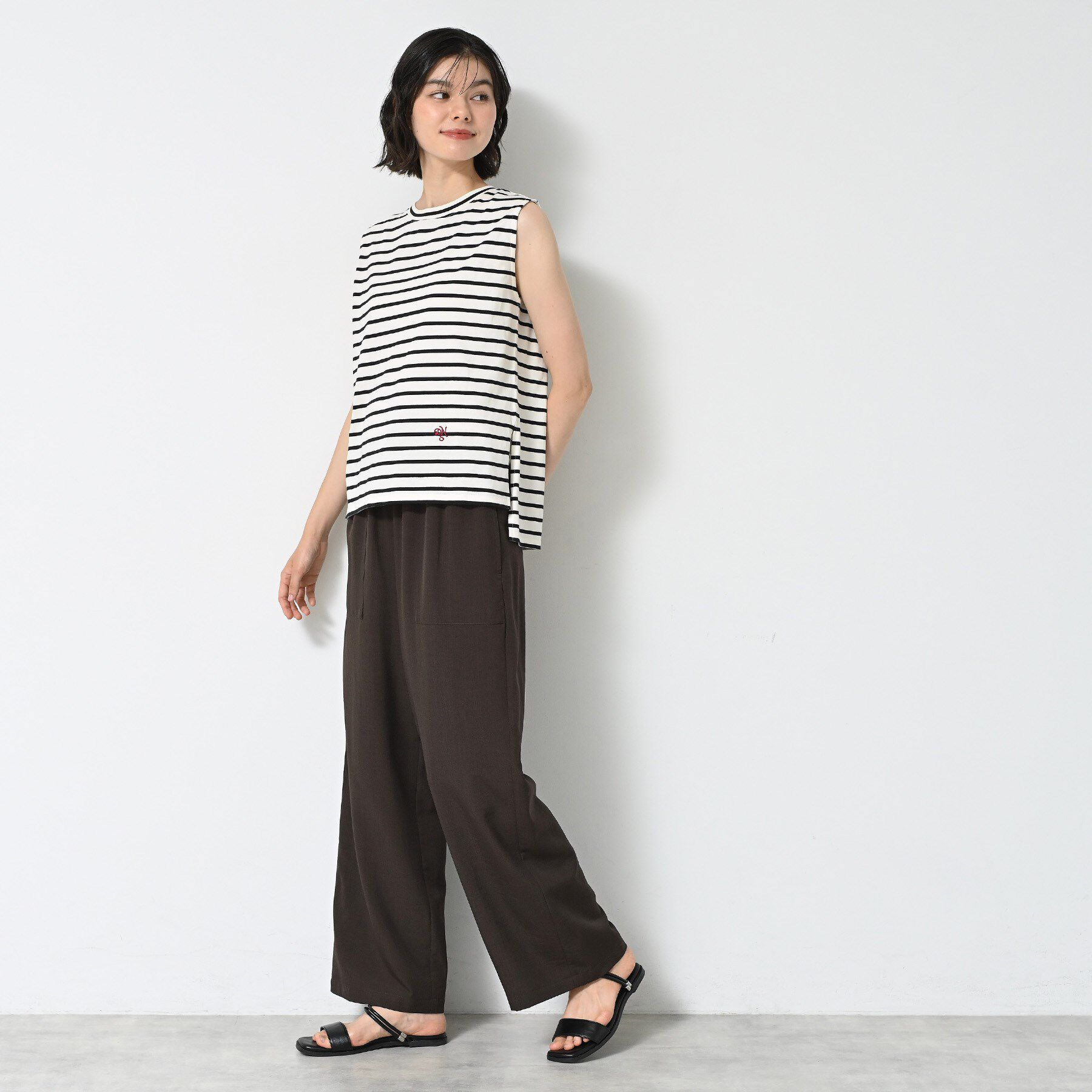 Dessin「【洗える】ノースリーブカットソー」|Tシャツ・カットソー|