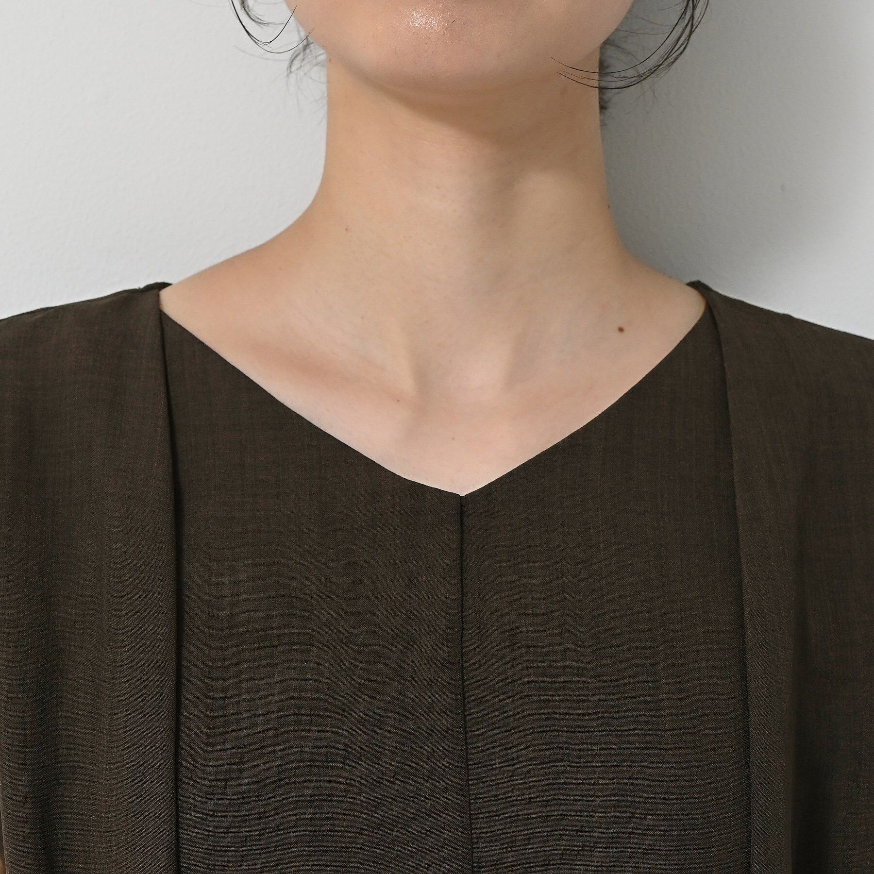 Dessin「【洗える】ウエストドロストリングワンピース」|ワンピース|