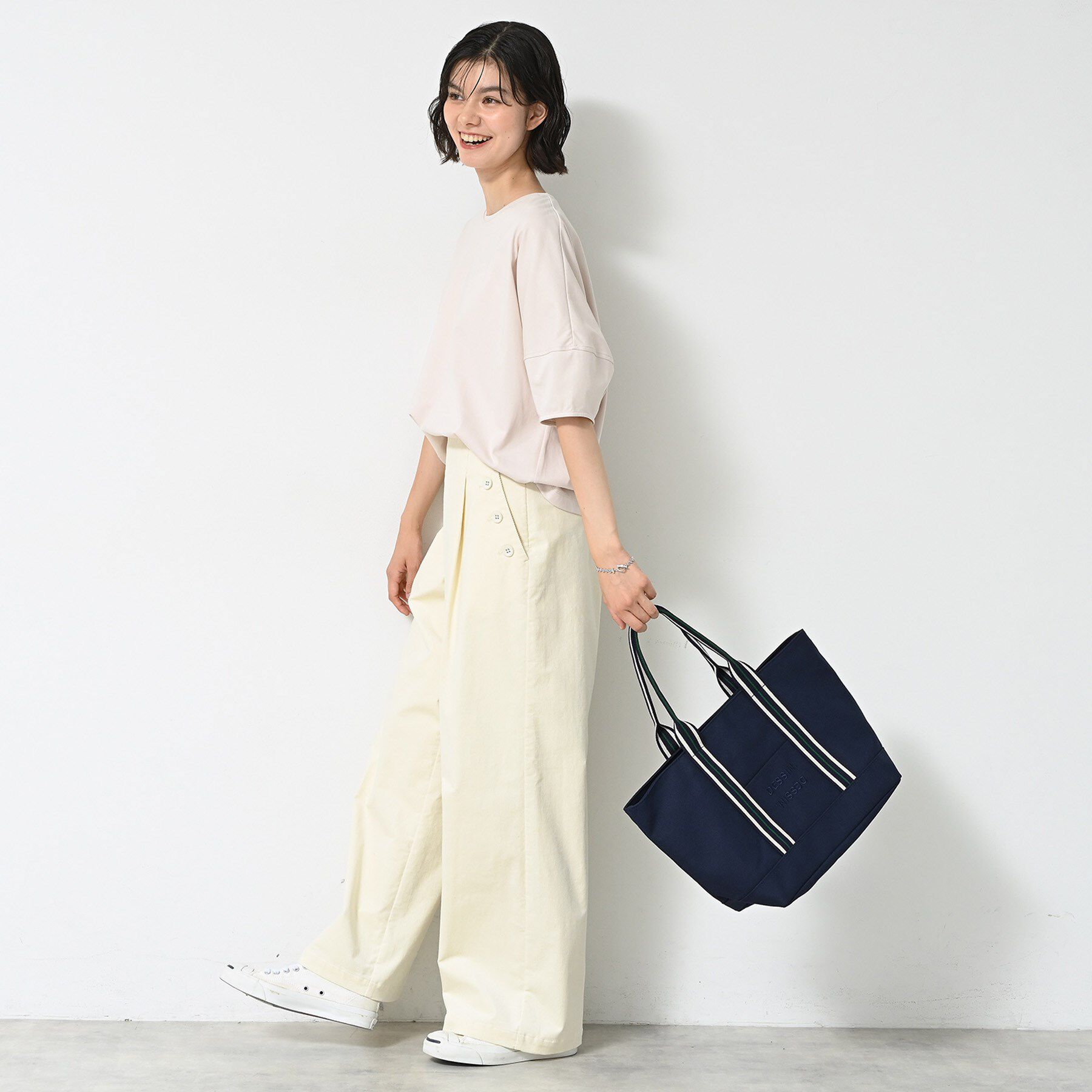 Dessin「【A4収納可】テープトートバッグM」|トートバッグ|