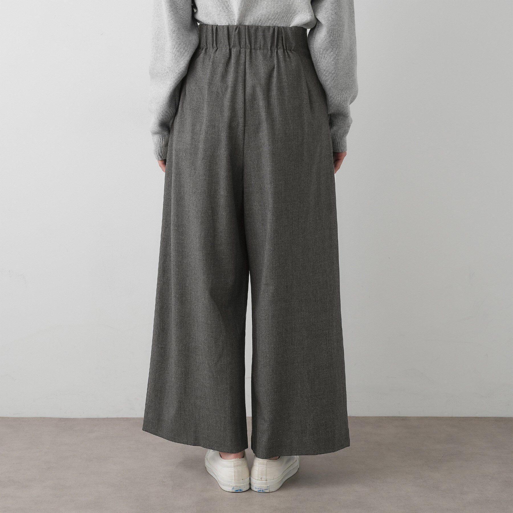 Dessin「【セットアップ可・洗える】ハイウエストタックパンツ」|その他|