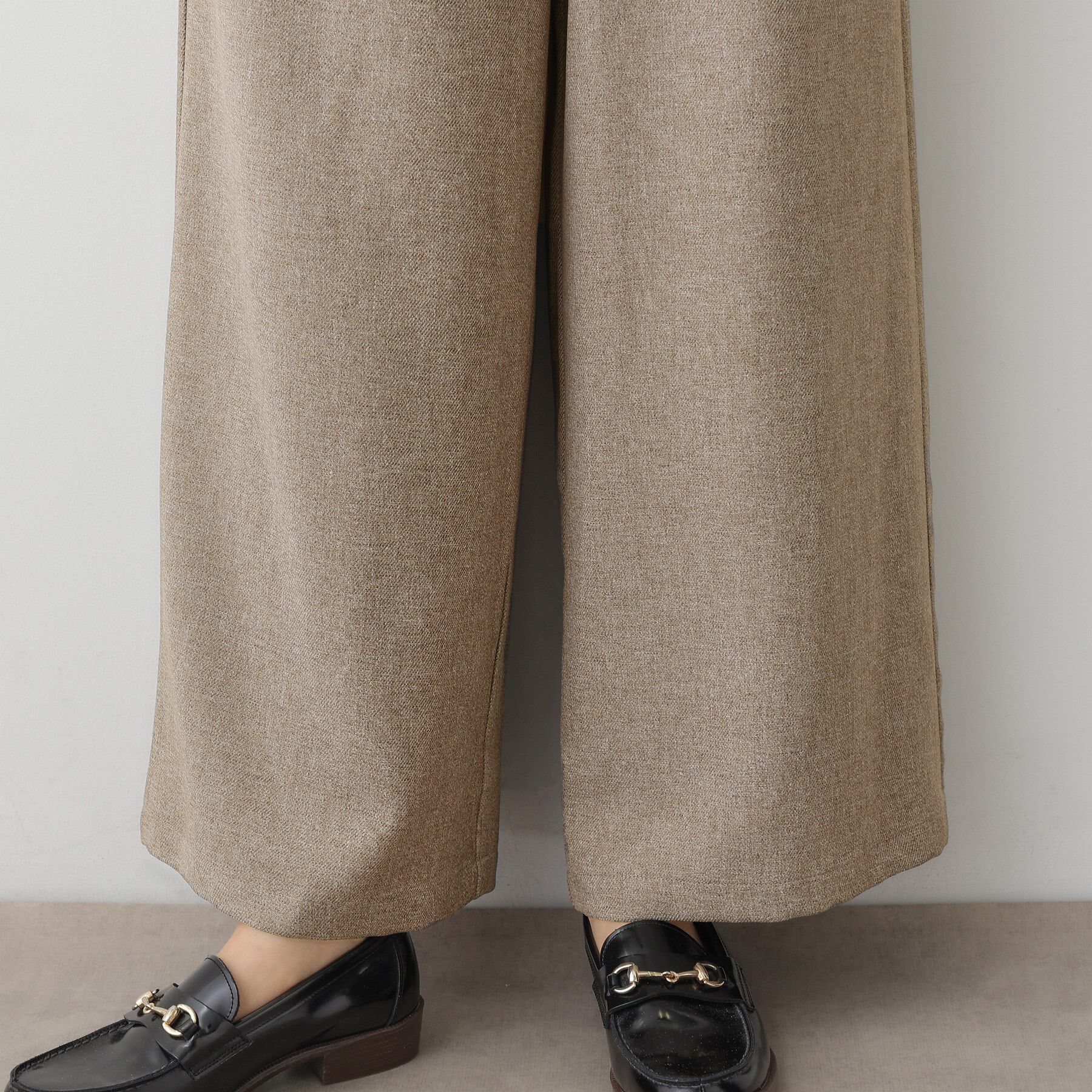 Dessin「【2点セット/ウエストゴム/洗える】ツイストクロスセットアップ」|スーツ|