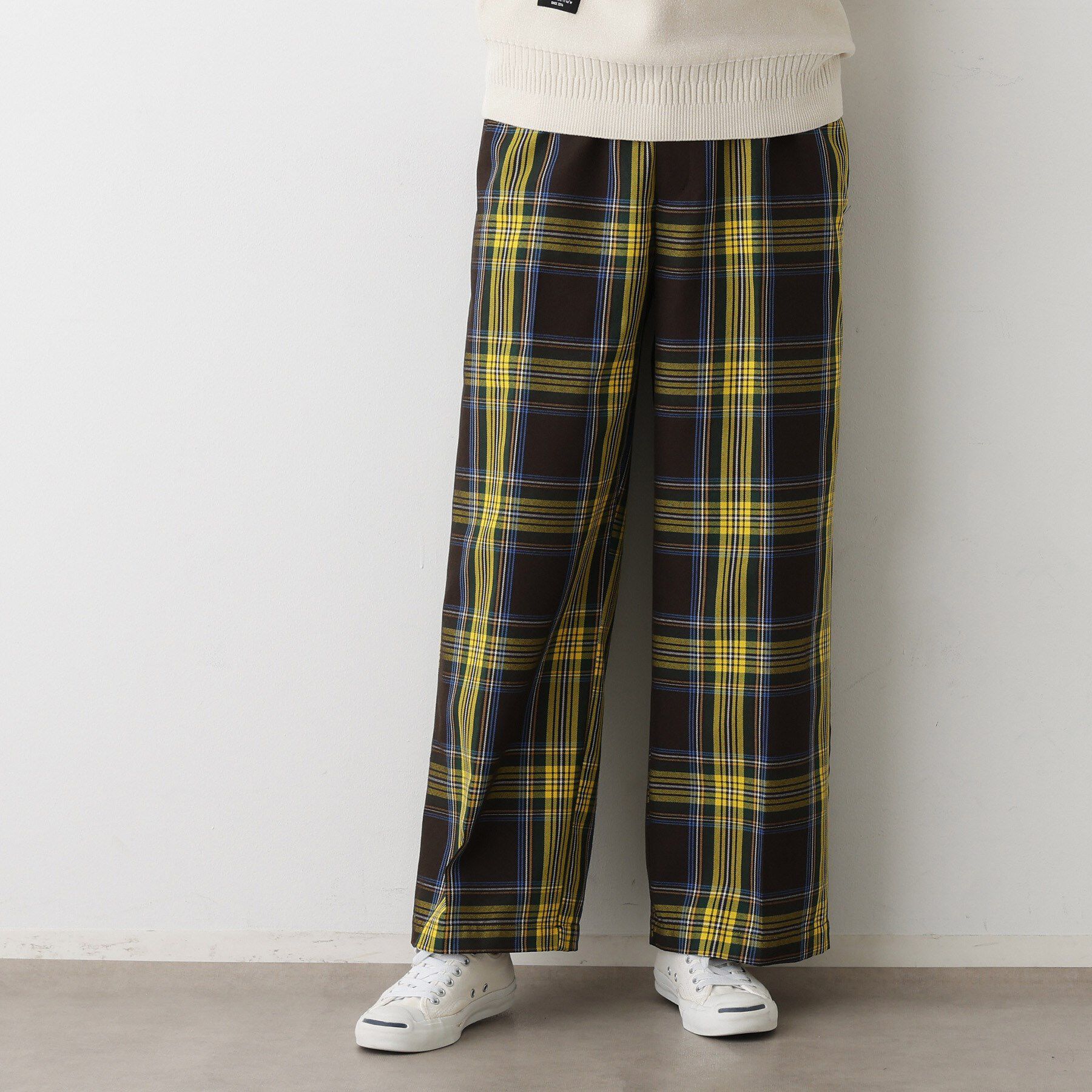 Dessin「【ユニセックス/ウエストゴム】チェック柄パンツ」|その他|