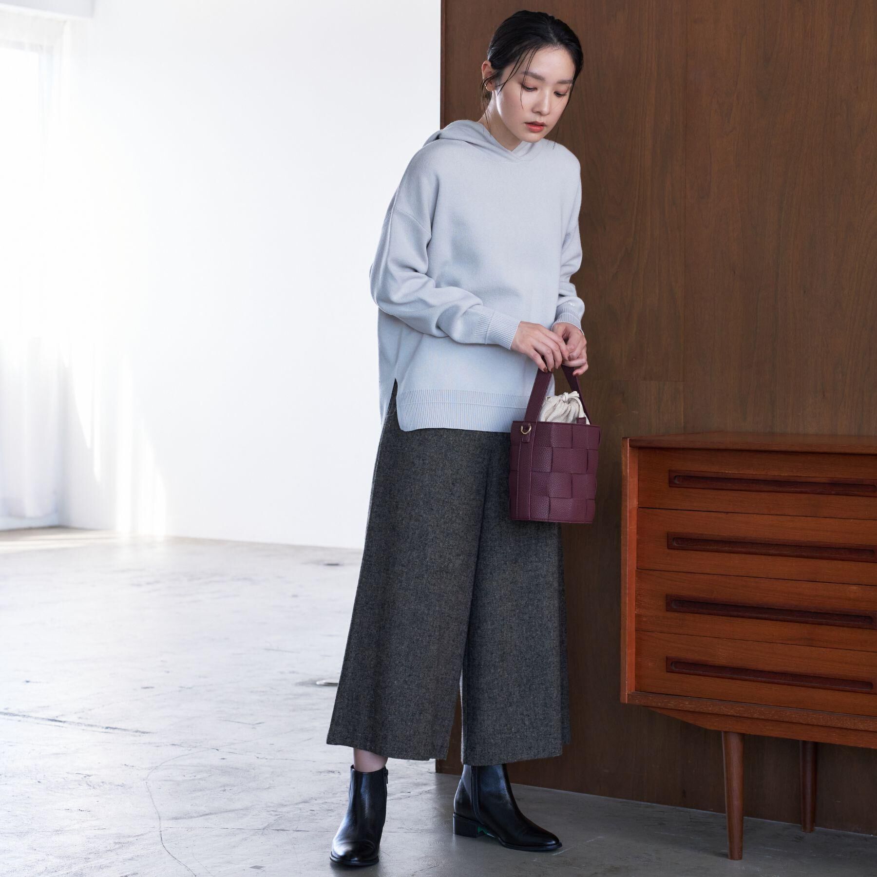 Dessin「【洗える／体型カバー】ちょうどいいニットパーカ」|ニット・セーター|