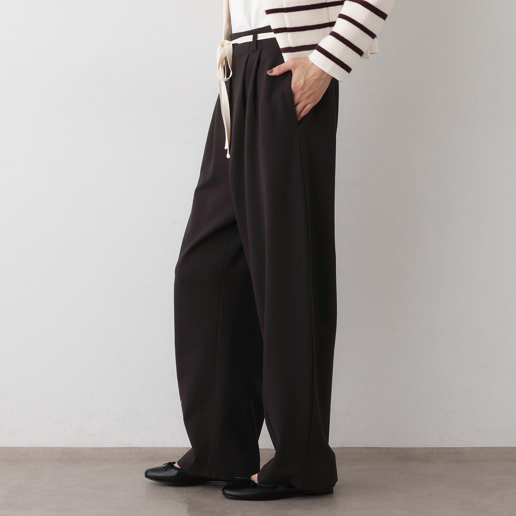 Dessin「【洗える】カーヴィパンツ」|その他|