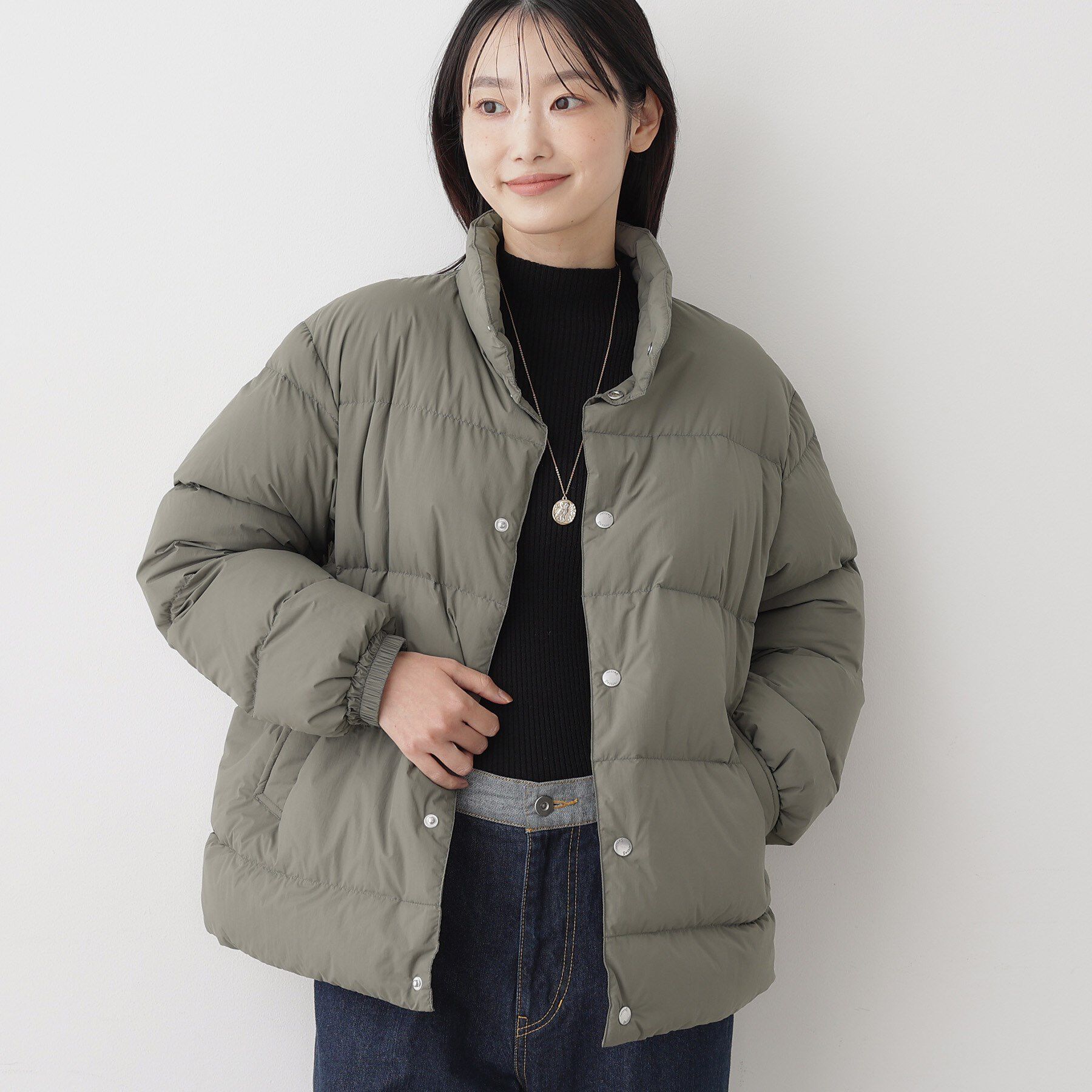 Dessin「【ユニセックス/軽量】ライトダウンコート」|ダウン|