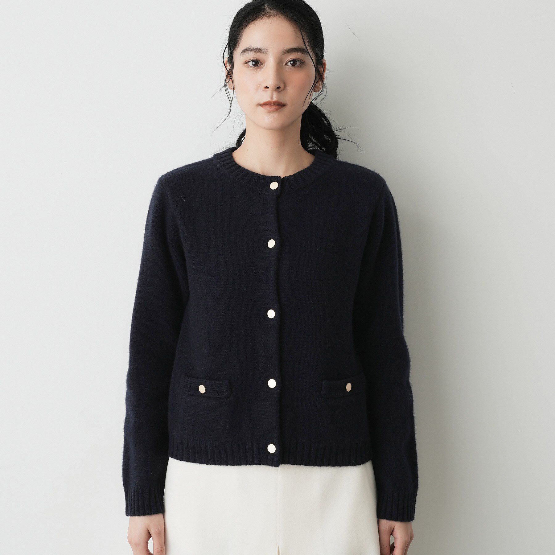 Dessin「ウールカシミヤカーディガン」|カーディガン|