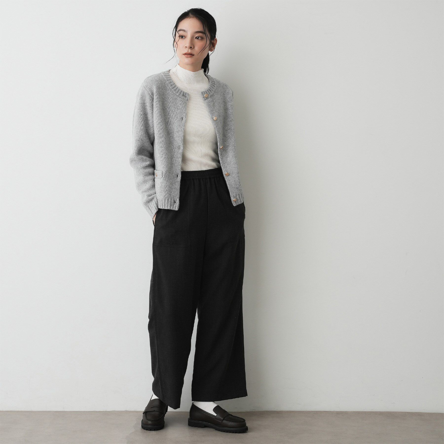 Dessin「ウールカシミヤカーディガン」|カーディガン|