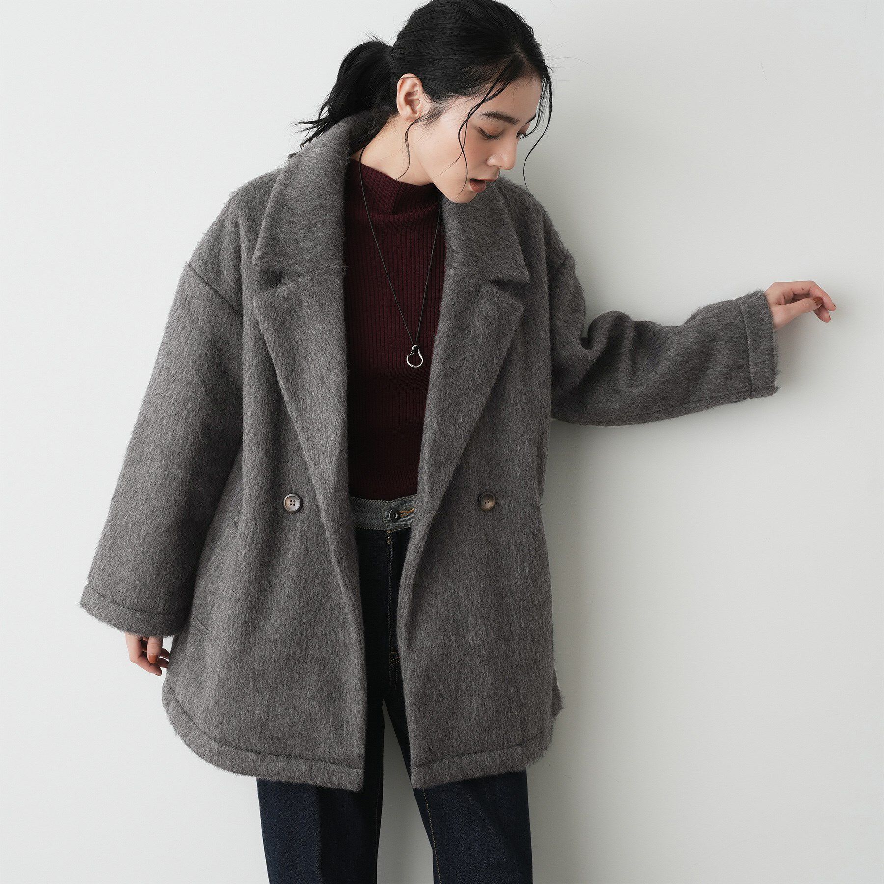 Dessin「シャギーコート」|ピーコート|