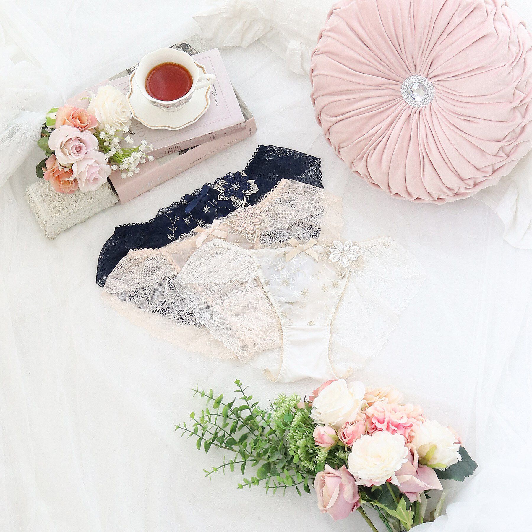 Risa Magli「リュシル レースショーツ」|インナー|