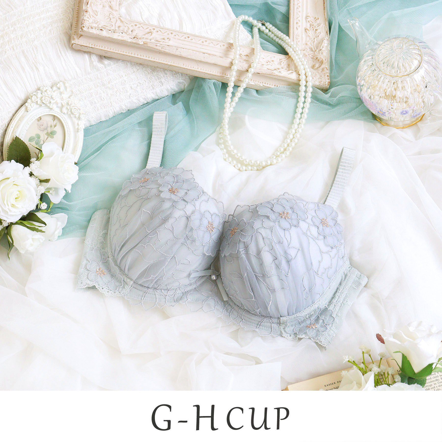 Risa Magli「スティーナ ブラジャー （G-H） ＜N Make Type＞」|インナー|グレー(012)