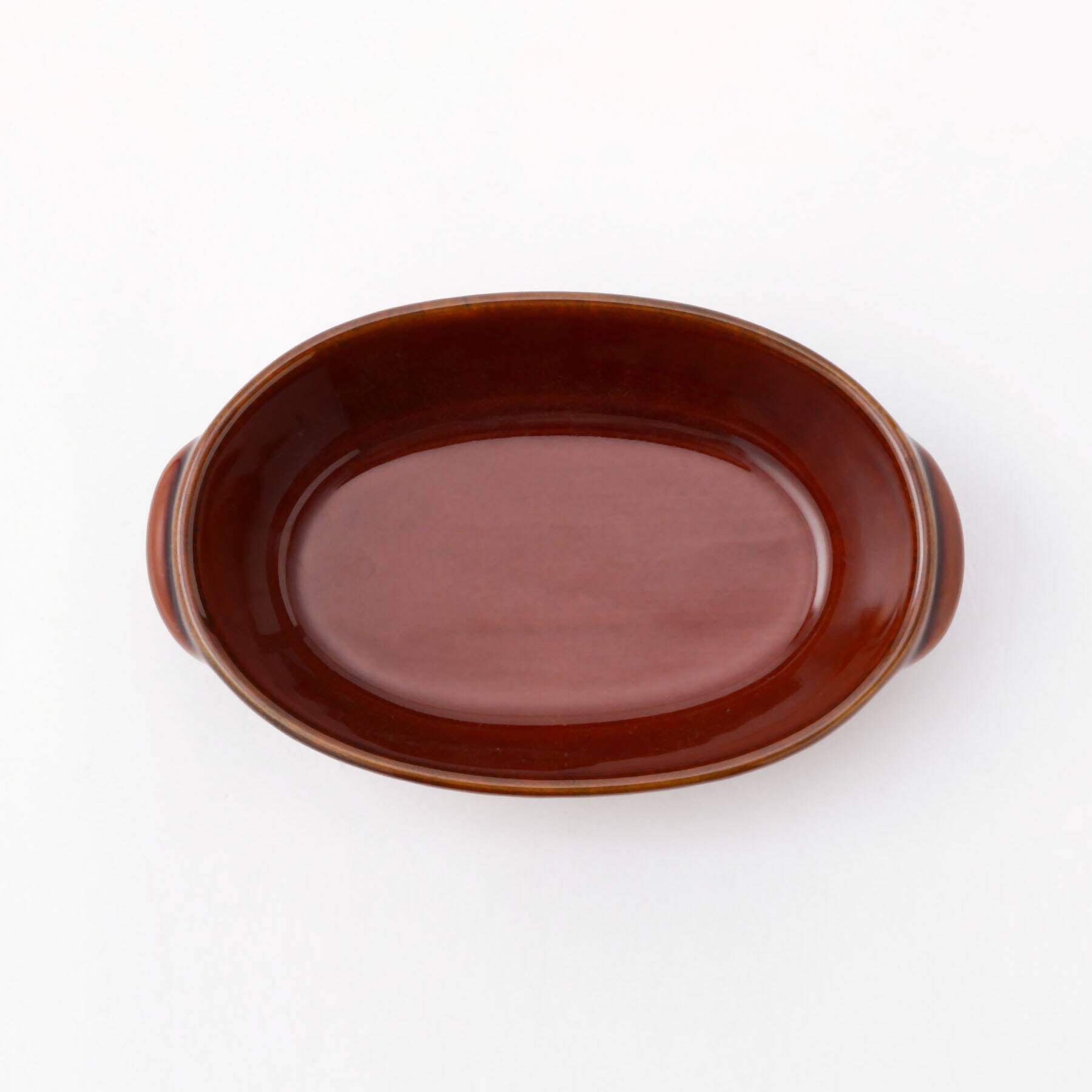 212 KITCHEN STORE「ギャザー オーバルグラタン S BR」|食器・キッチングッズ|