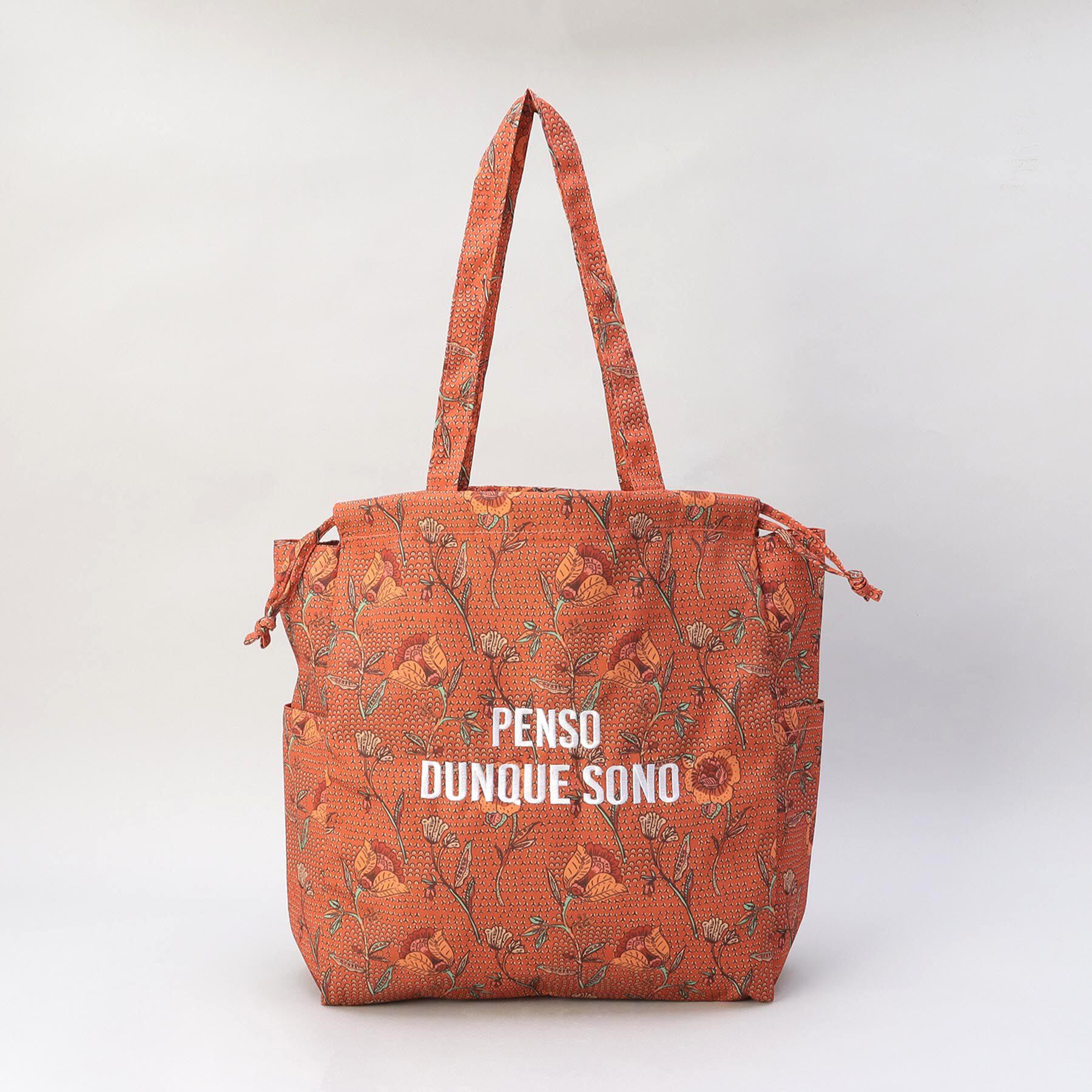 212 KITCHEN STORE「ラタ プリントトート フラワーオレンジ」|その他|