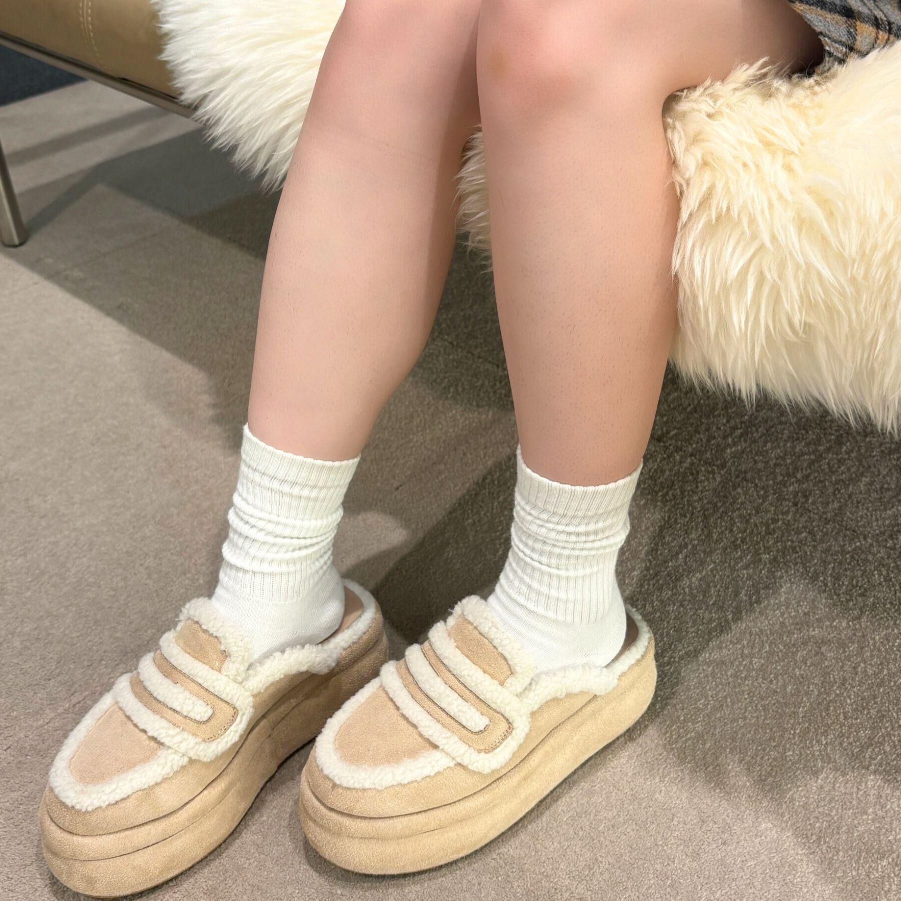 ESPERANZA「ふわもこボアサボ」|サンダル|