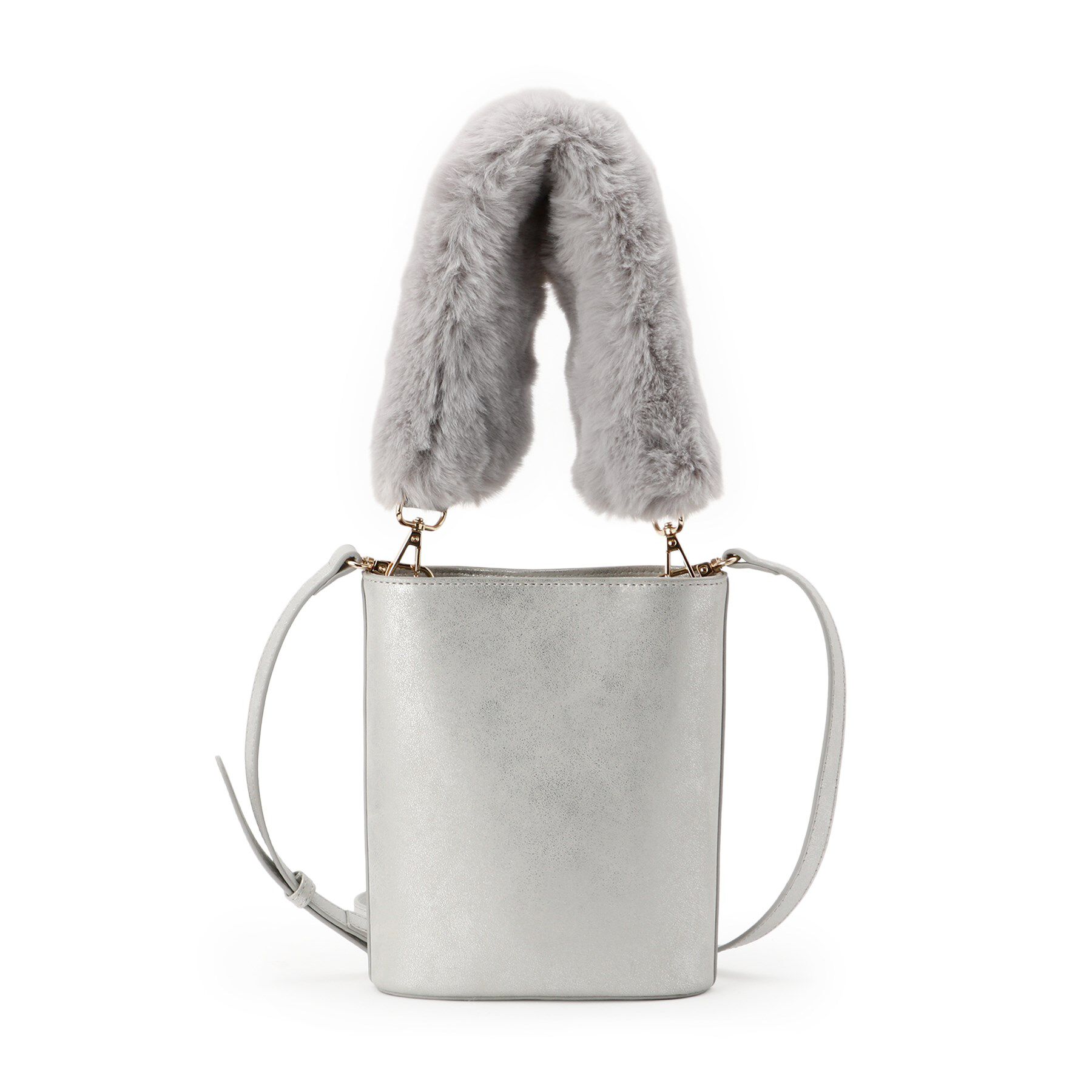 ESPERANZA「フェイクファーハンドル3WAYミニショルダーバッグ」|ショルダー・メッセンジャー|