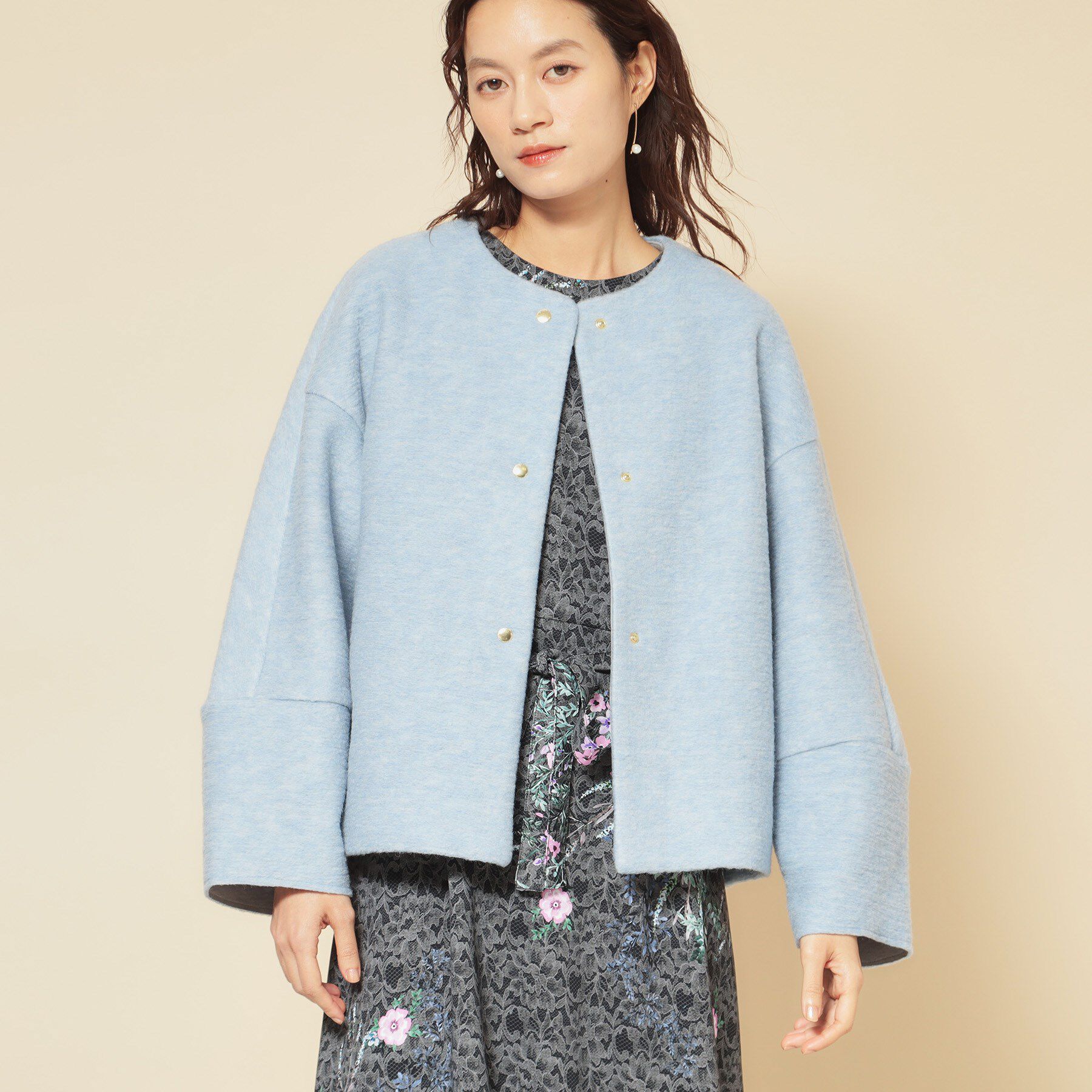 SunaUna「【エアリーブルゾン／3色展開】」|ブルゾン・スタジャン|