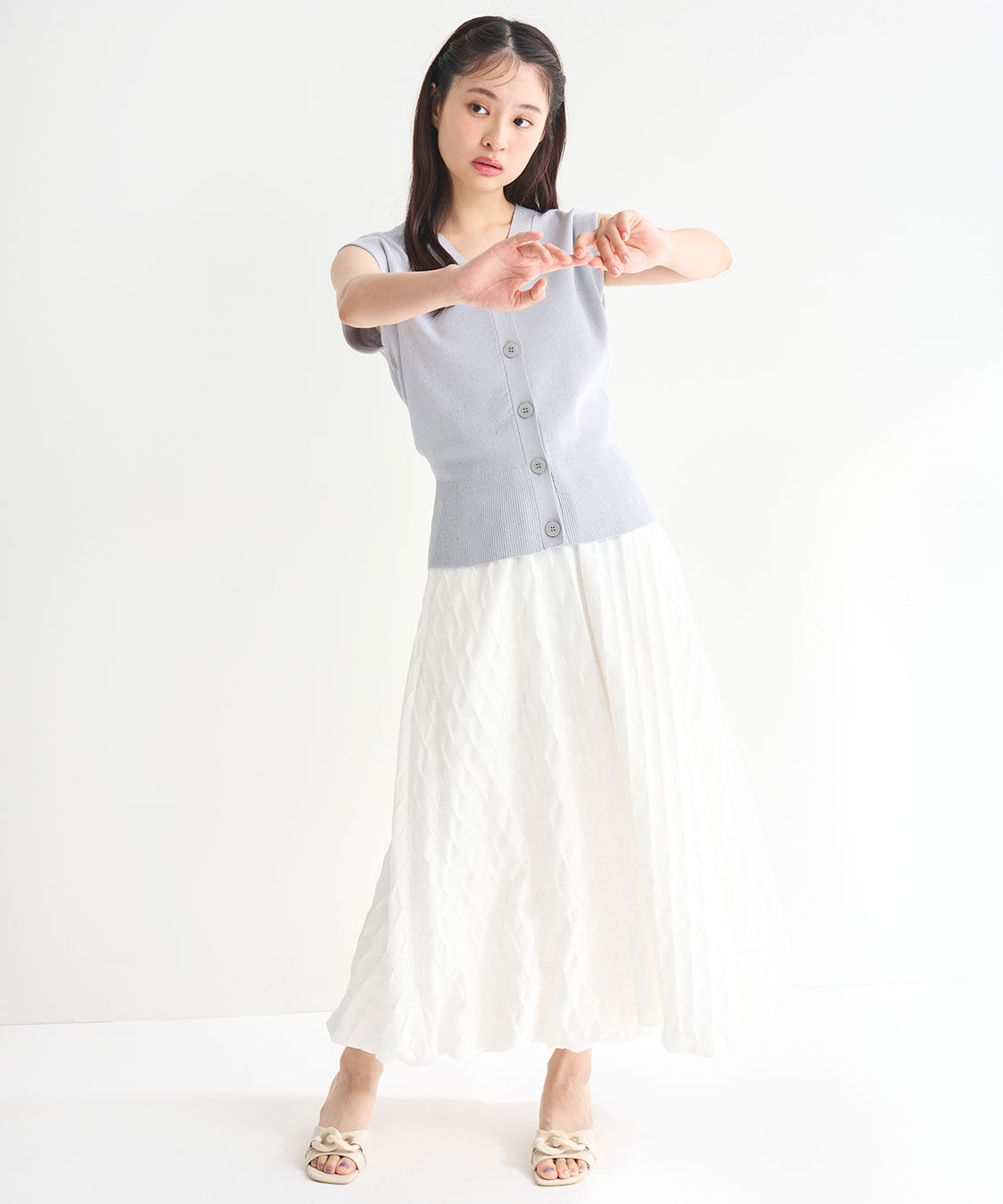 COCO DEAL「ジャカードバルーンスカート」|スカート|