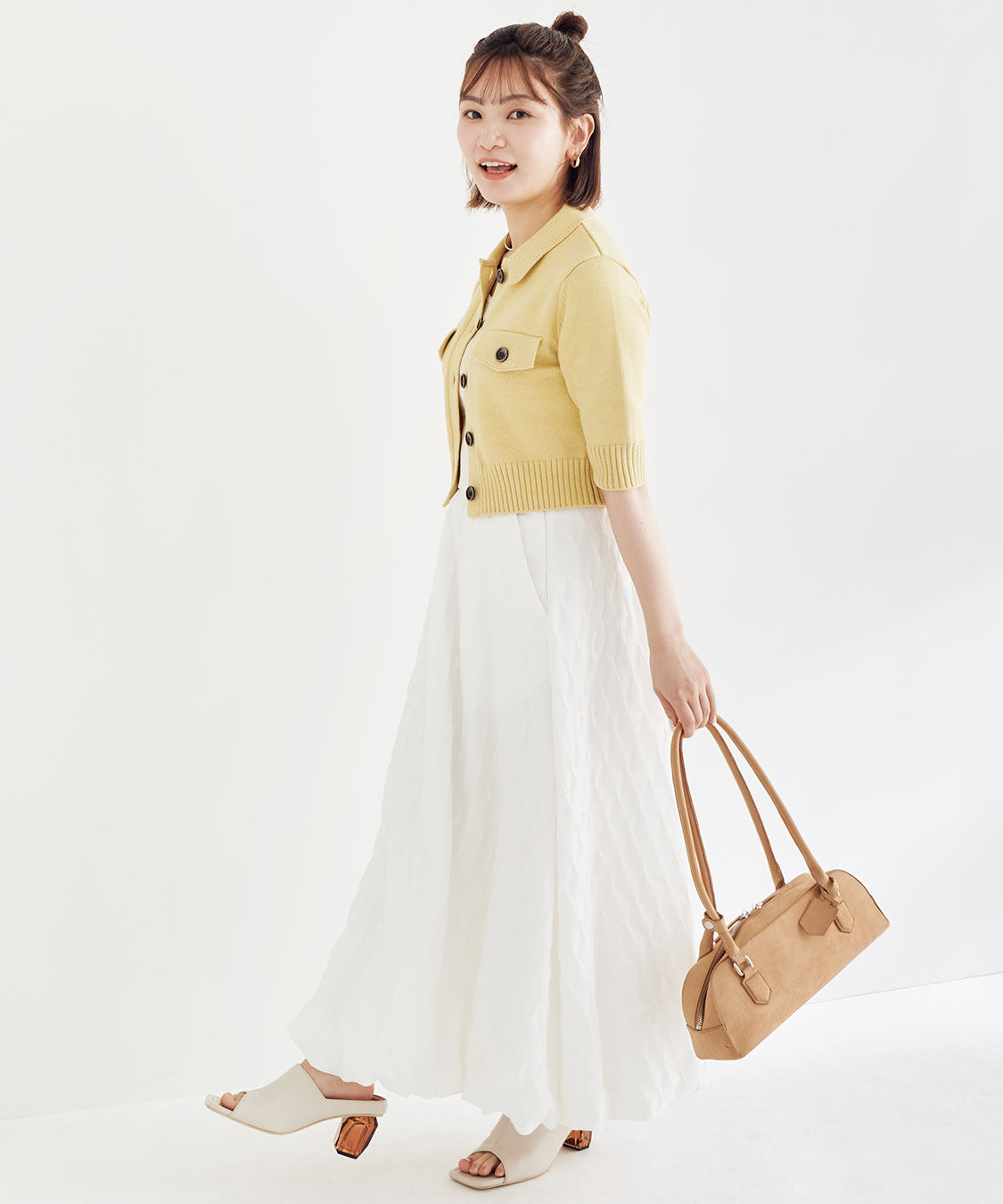 COCO DEAL「ジャカードバルーンスカート」|スカート|