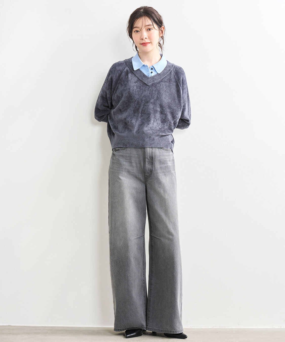 COCO DEAL「バレルワイドデニムパンツ」|デニム|