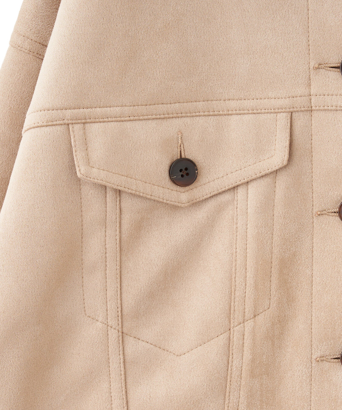 COCO DEAL「Gジャンライクスウェードブルゾン」|ブルゾン・スタジャン|