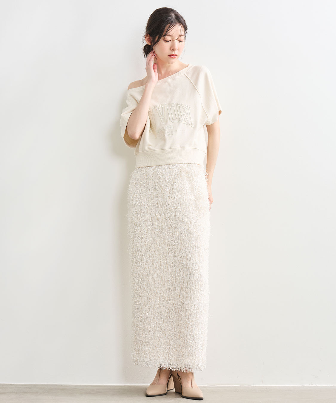 COCO DEAL「製品染め半袖スウェット」|スウェット・ジャージ|