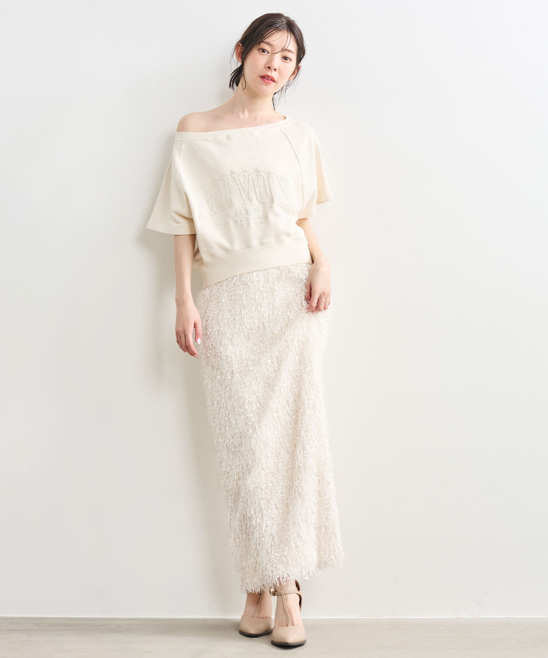 COCO DEAL「製品染め半袖スウェット」|スウェット・ジャージ|