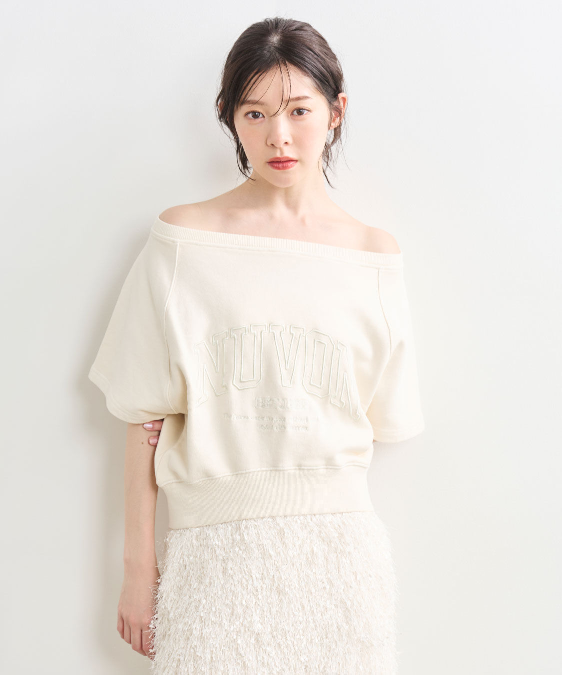 COCO DEAL「製品染め半袖スウェット」|スウェット・ジャージ|