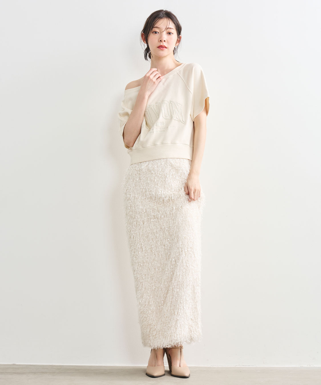 COCO DEAL「製品染め半袖スウェット」|スウェット・ジャージ|