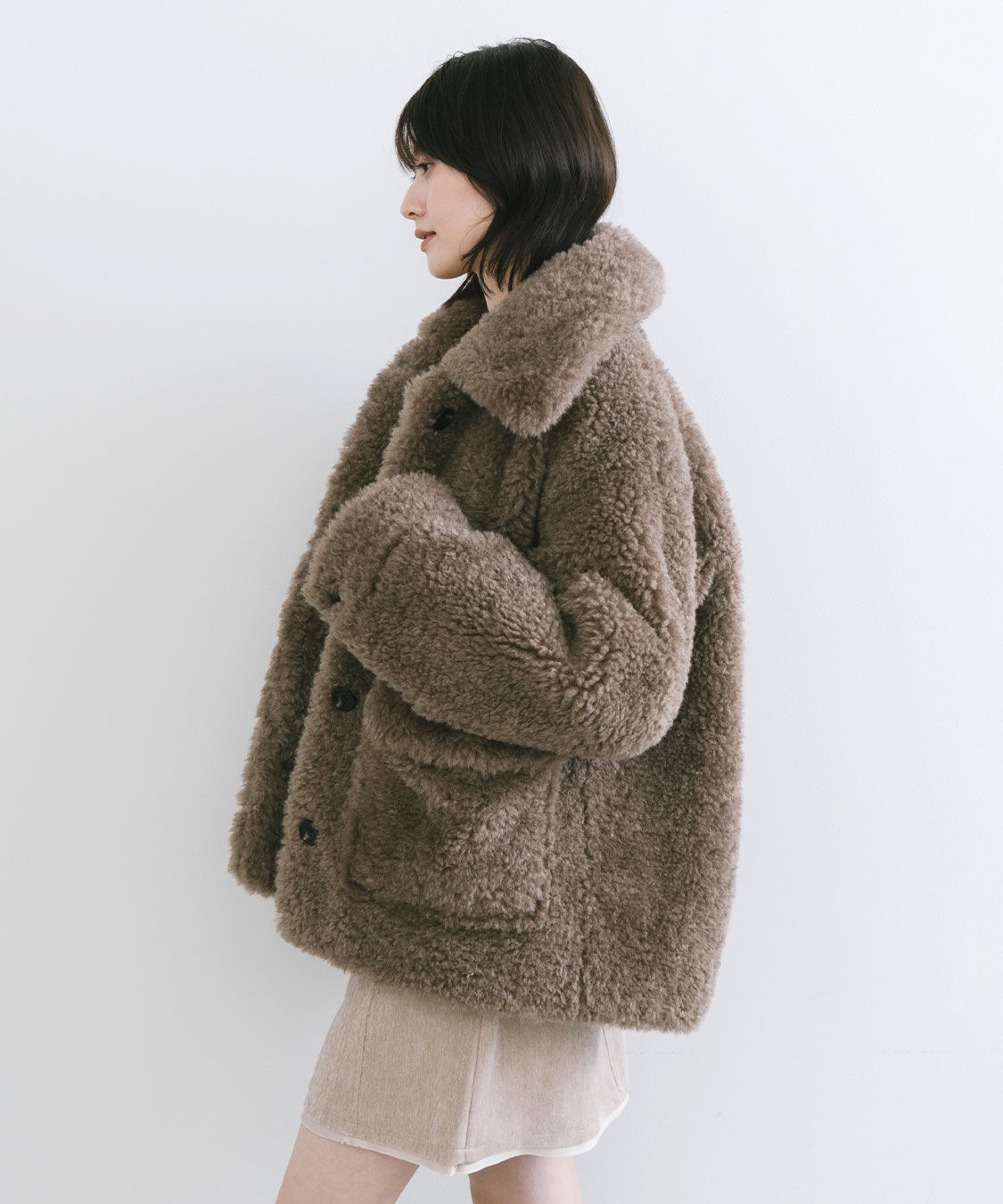 COCO DEAL「ファーボアブルゾン」|ブルゾン・スタジャン|