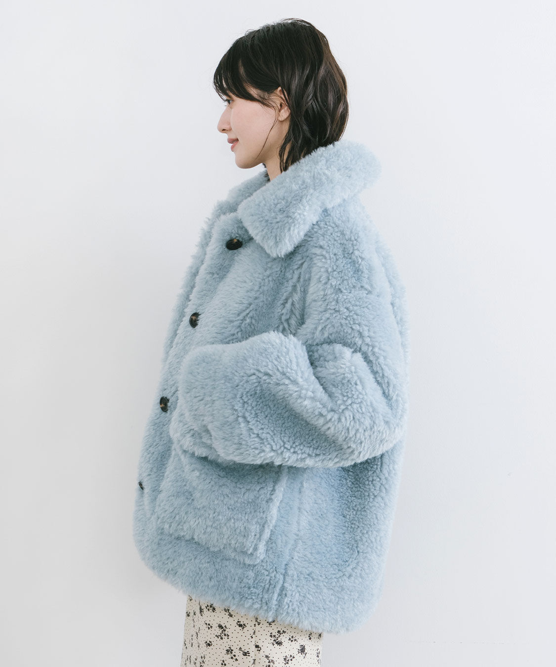 COCO DEAL「ファーボアブルゾン」|ブルゾン・スタジャン|