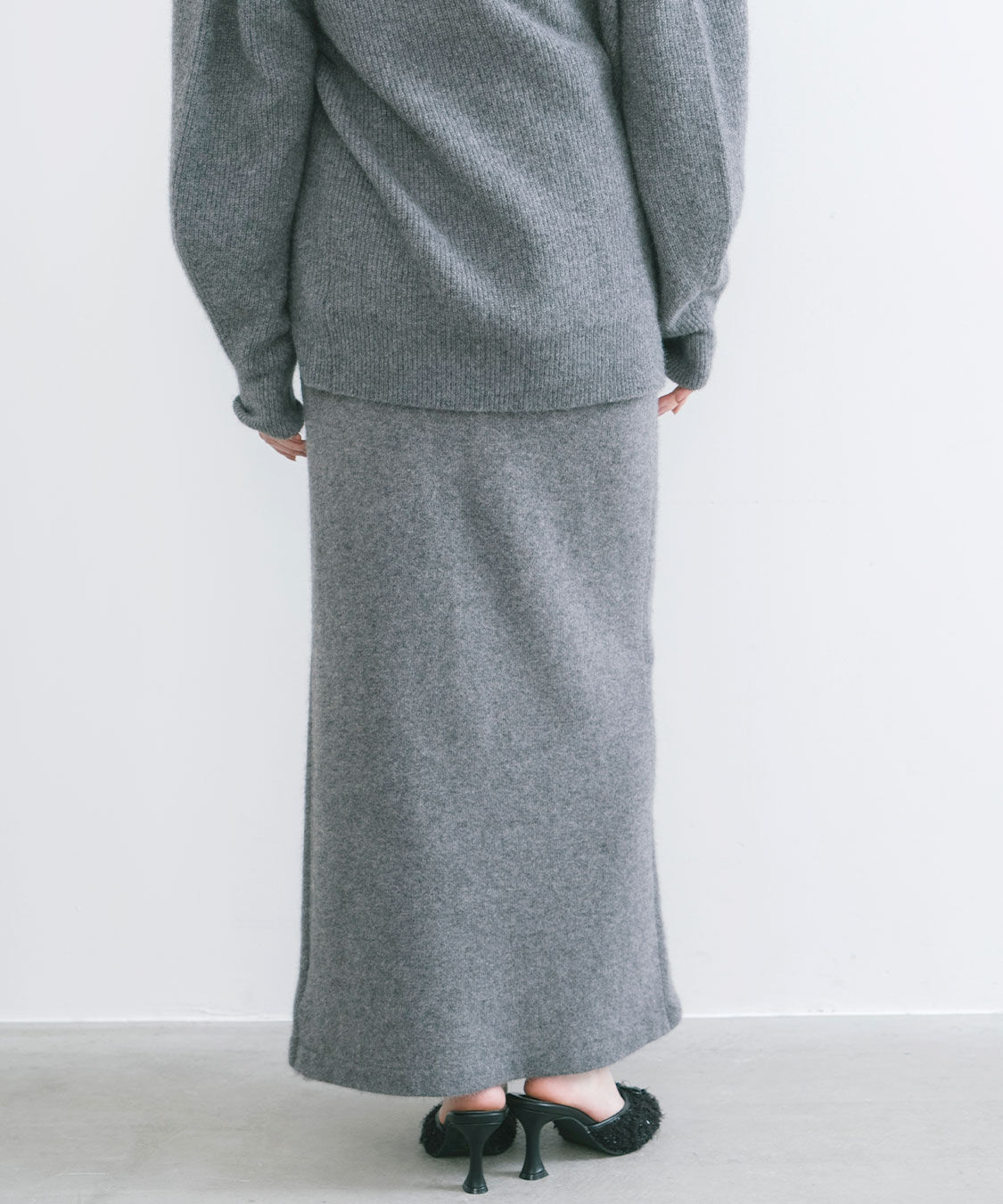 COCO DEAL「ラクーン混ニットタイトスカート」|スカート|