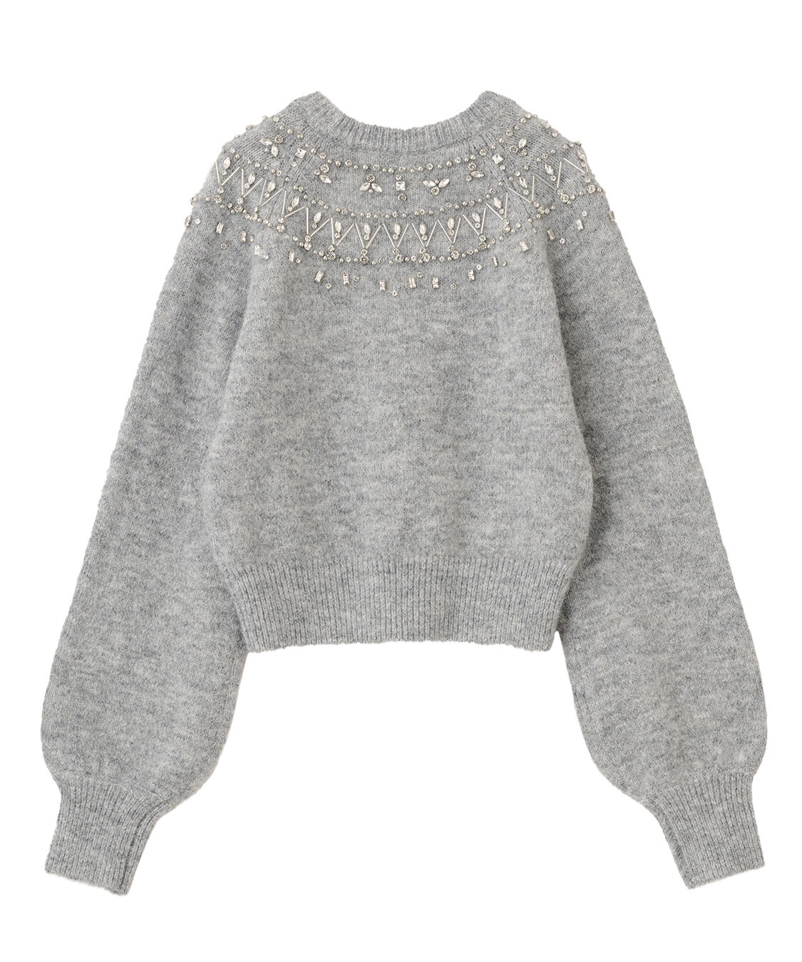 COCO DEAL「ノルディックビジューニット」|ニット・セーター|