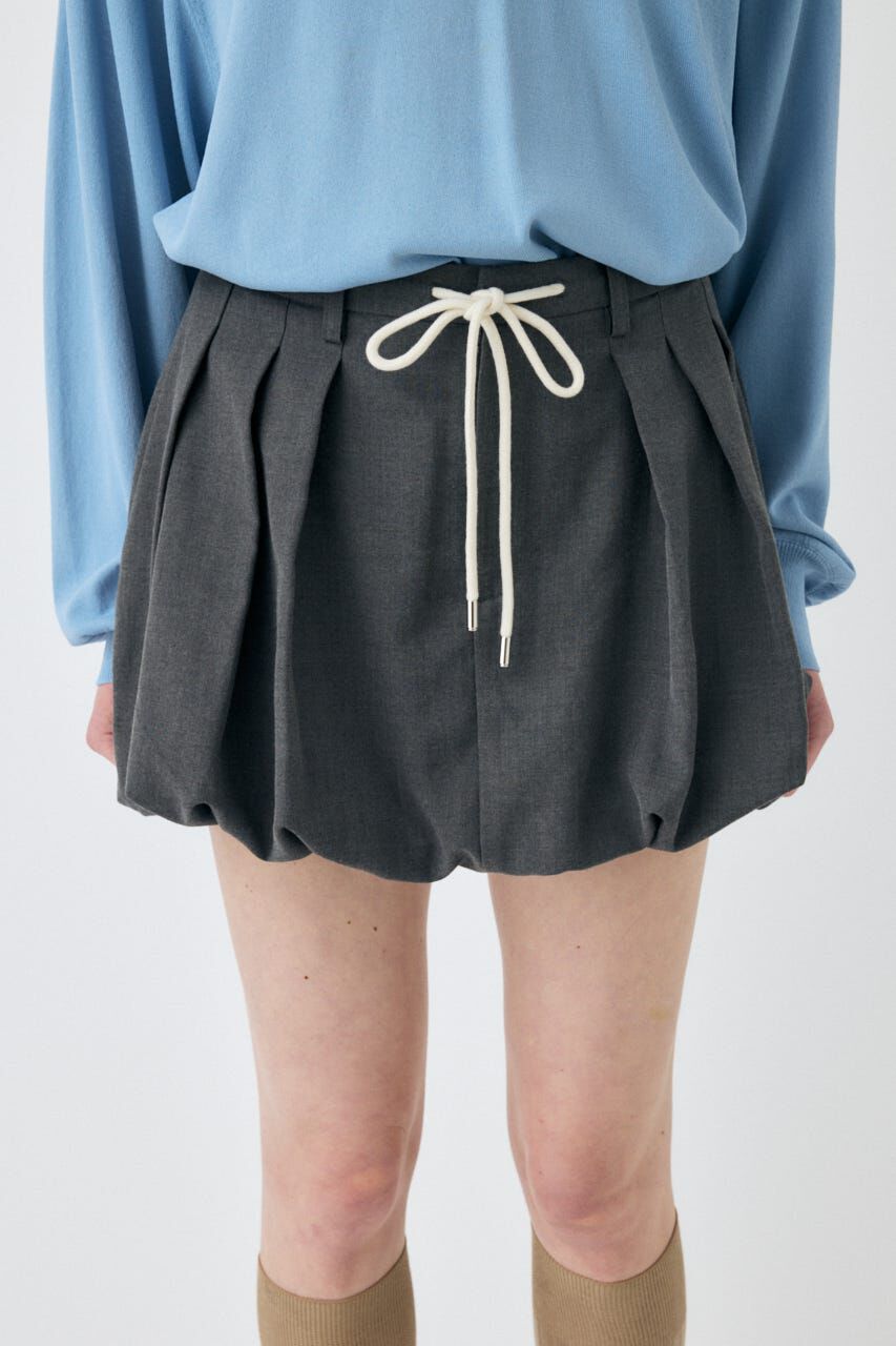 MOUSSY「TUCKED BALLOON MINI スカート」|スカート|
