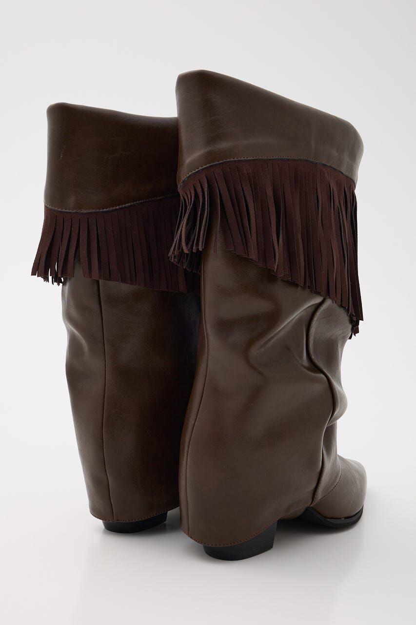MOUSSY「FRINGE COVER ブーツ」|その他|