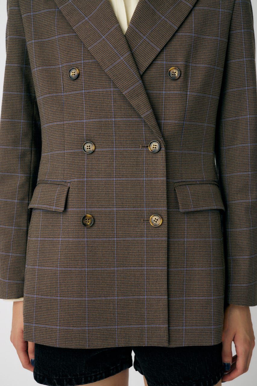 MOUSSY「PLAID FIT ジャケット」|その他|